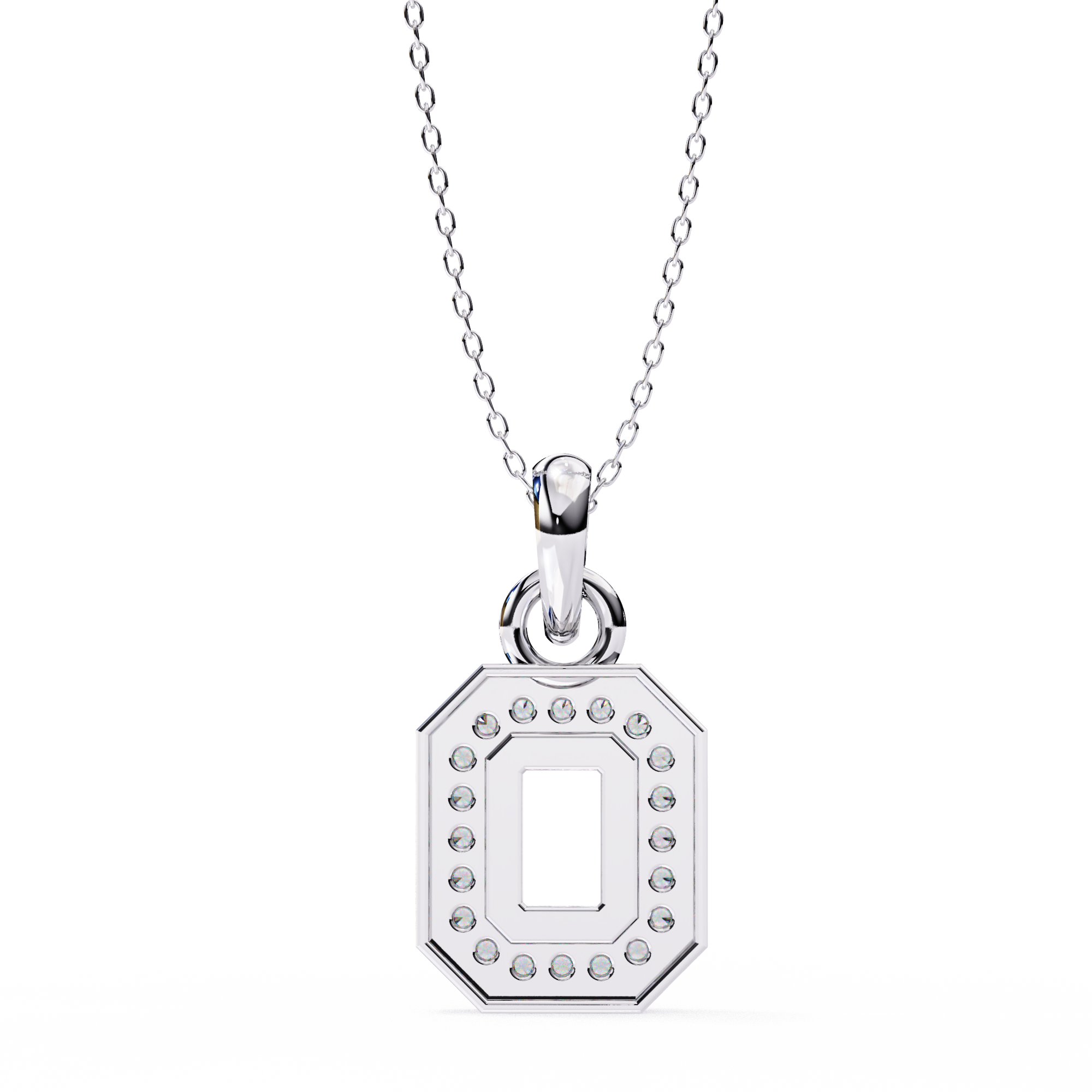 0.16 ct Twilight Orb Pendant 9k