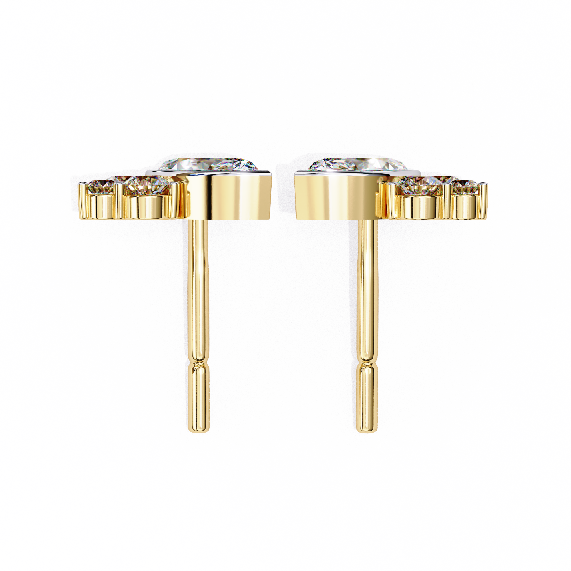 0.47 ct Starlit Horizon Earrings 9k