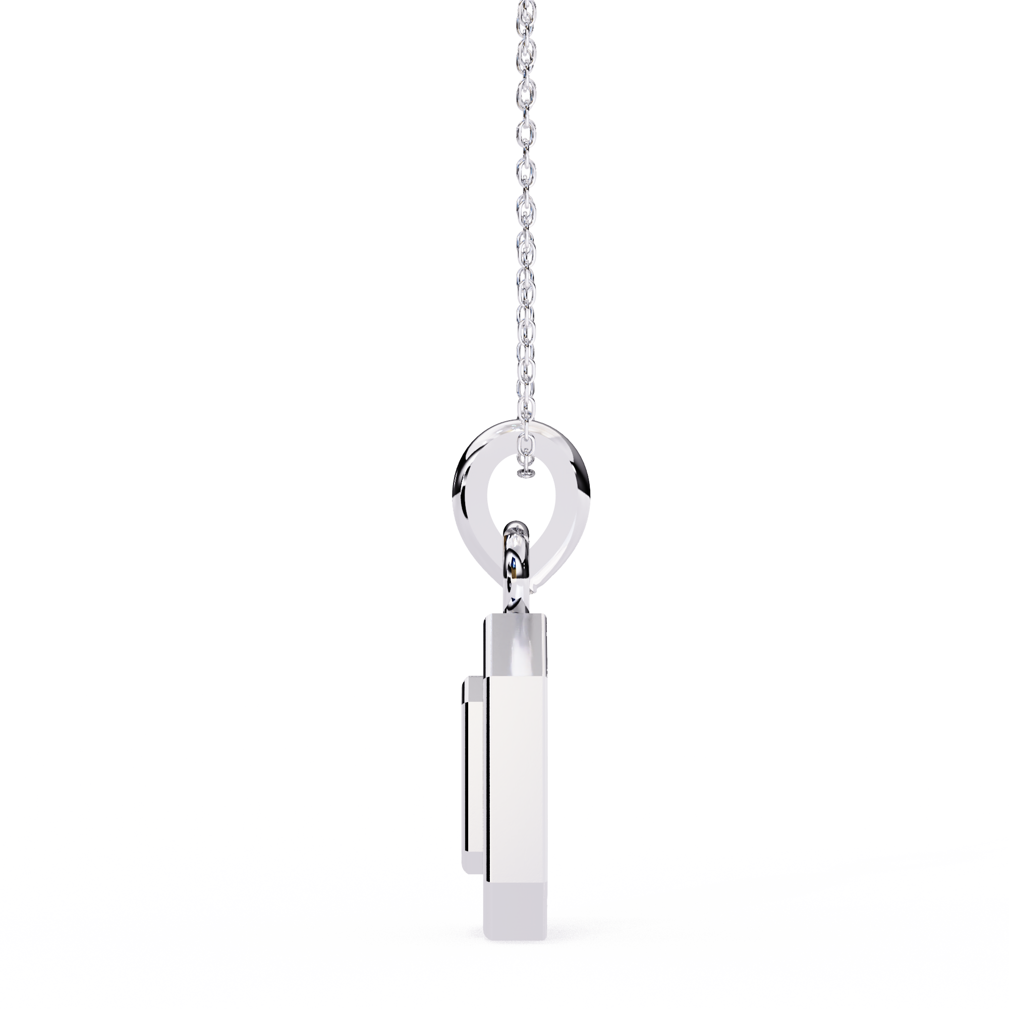 0.16 ct Twilight Orb Pendant 9k