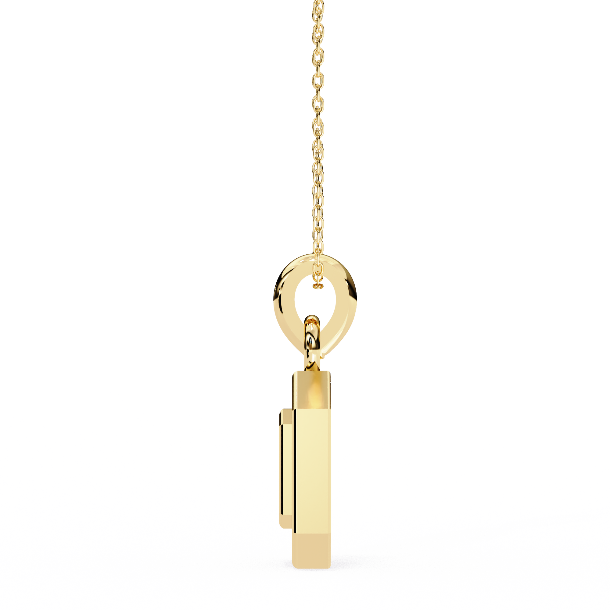 0.16 ct Twilight Orb Pendant 9k