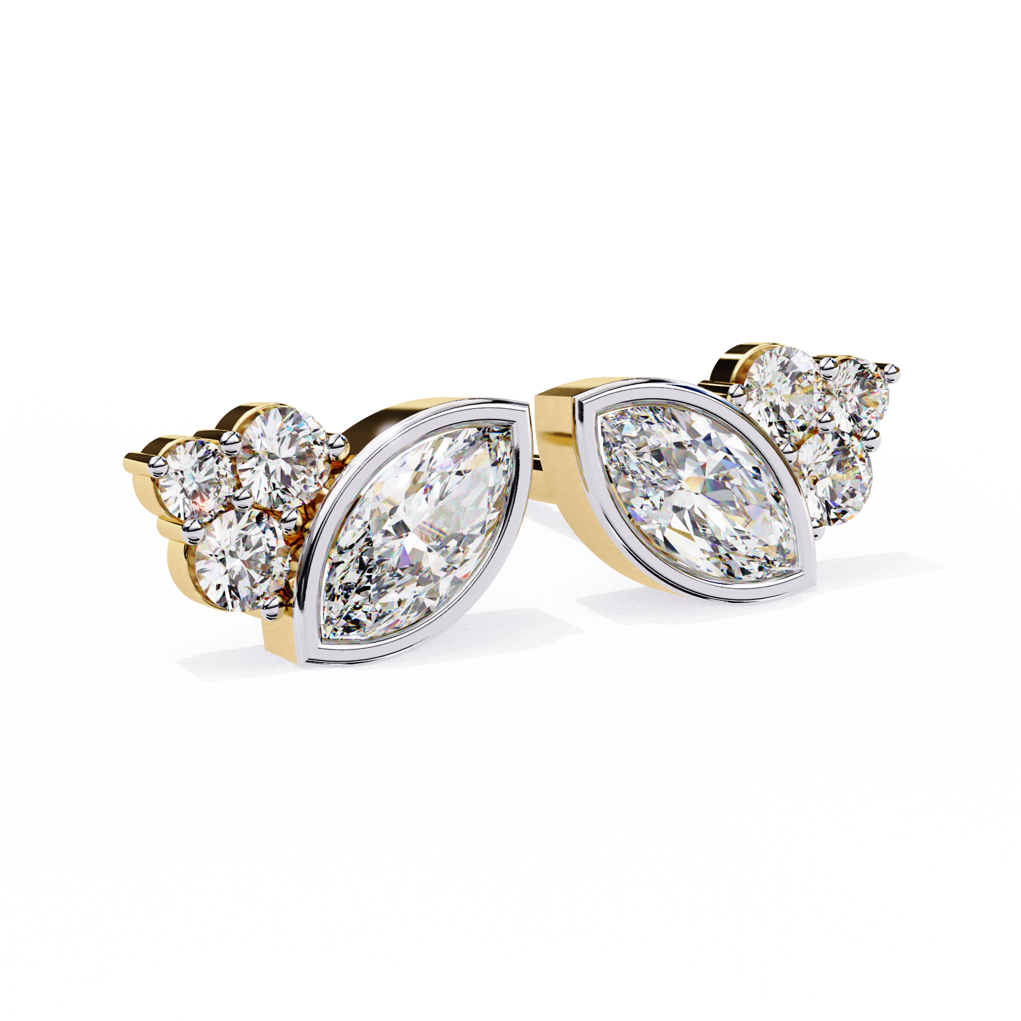 0.47 ct Starlit Horizon Earrings 9k
