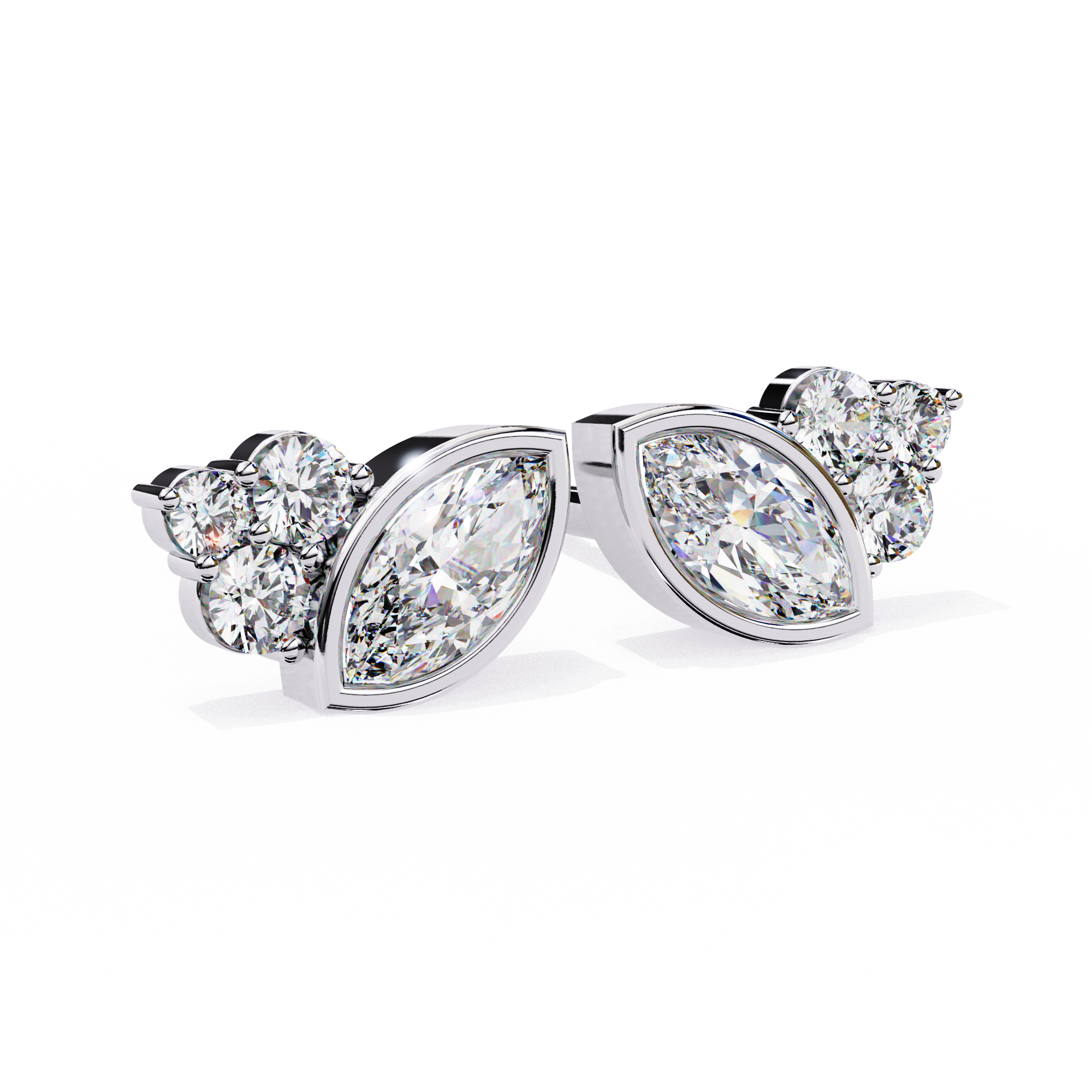 0.47 ct Starlit Horizon Earrings 9k