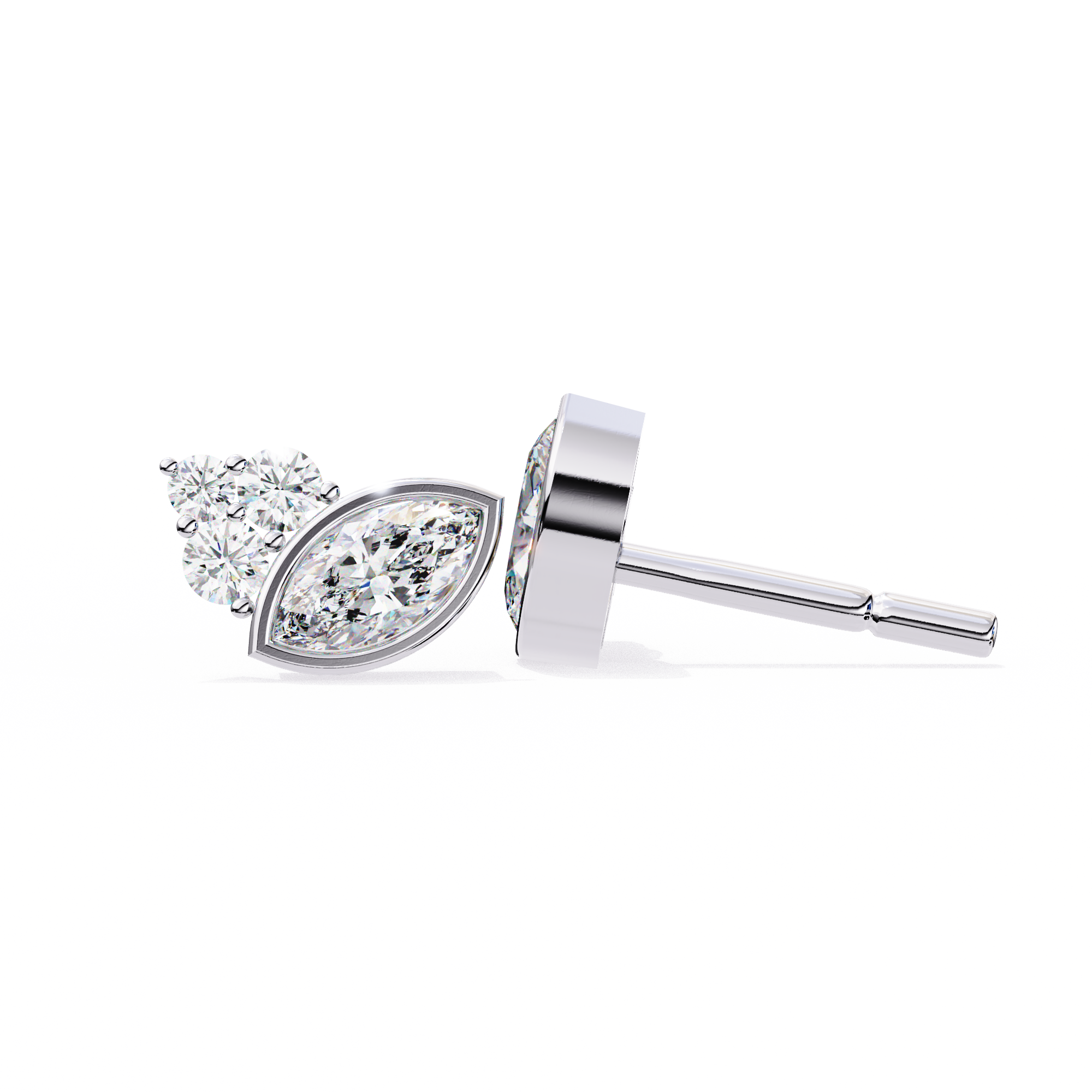 0.47 ct Starlit Horizon Earrings 9k