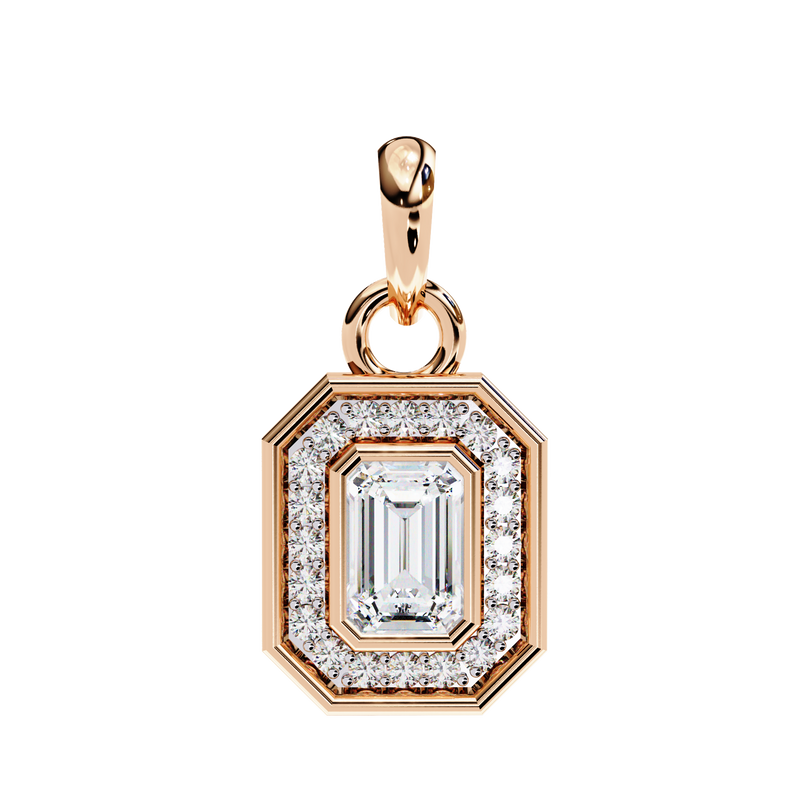 0.92 ct Jade Circle Pendant