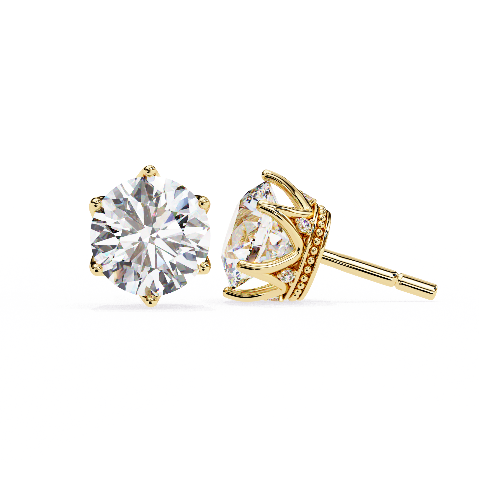 Radiant Eclipse Earrings 9k