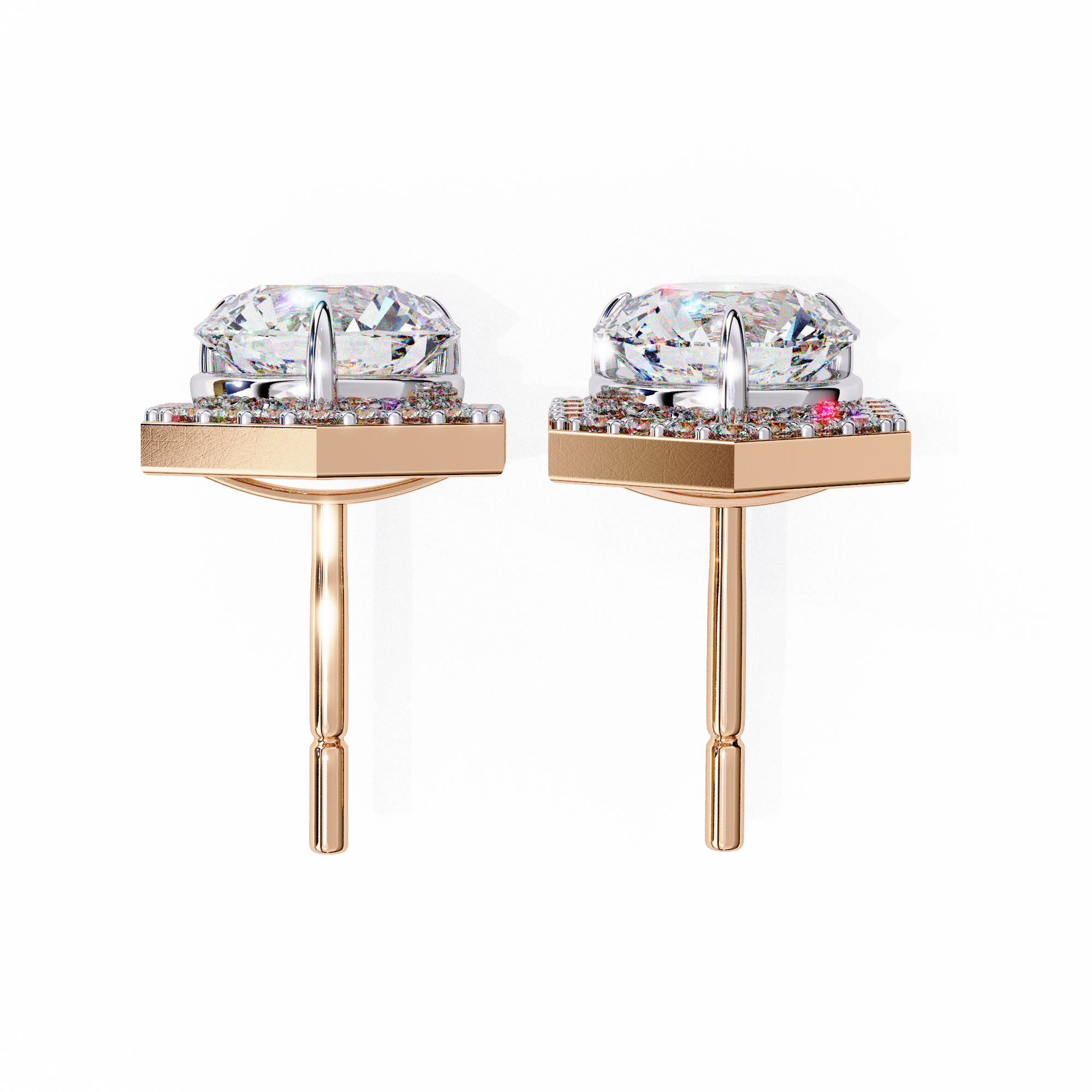 2.10 ct Infinity Luxe Earrings 9k