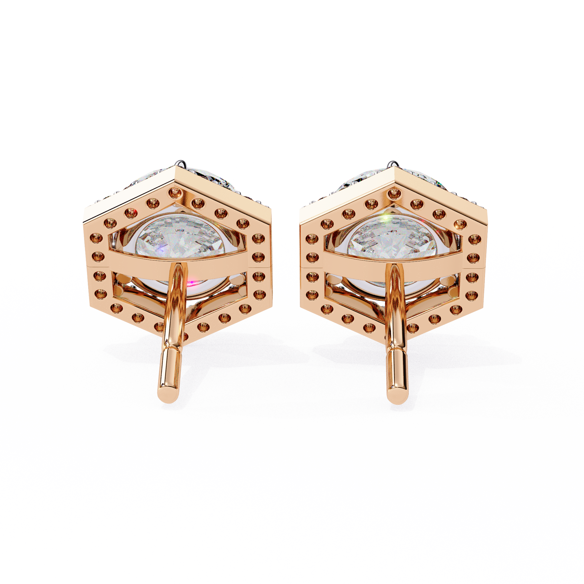 2.10 ct Infinity Luxe Earrings 9k