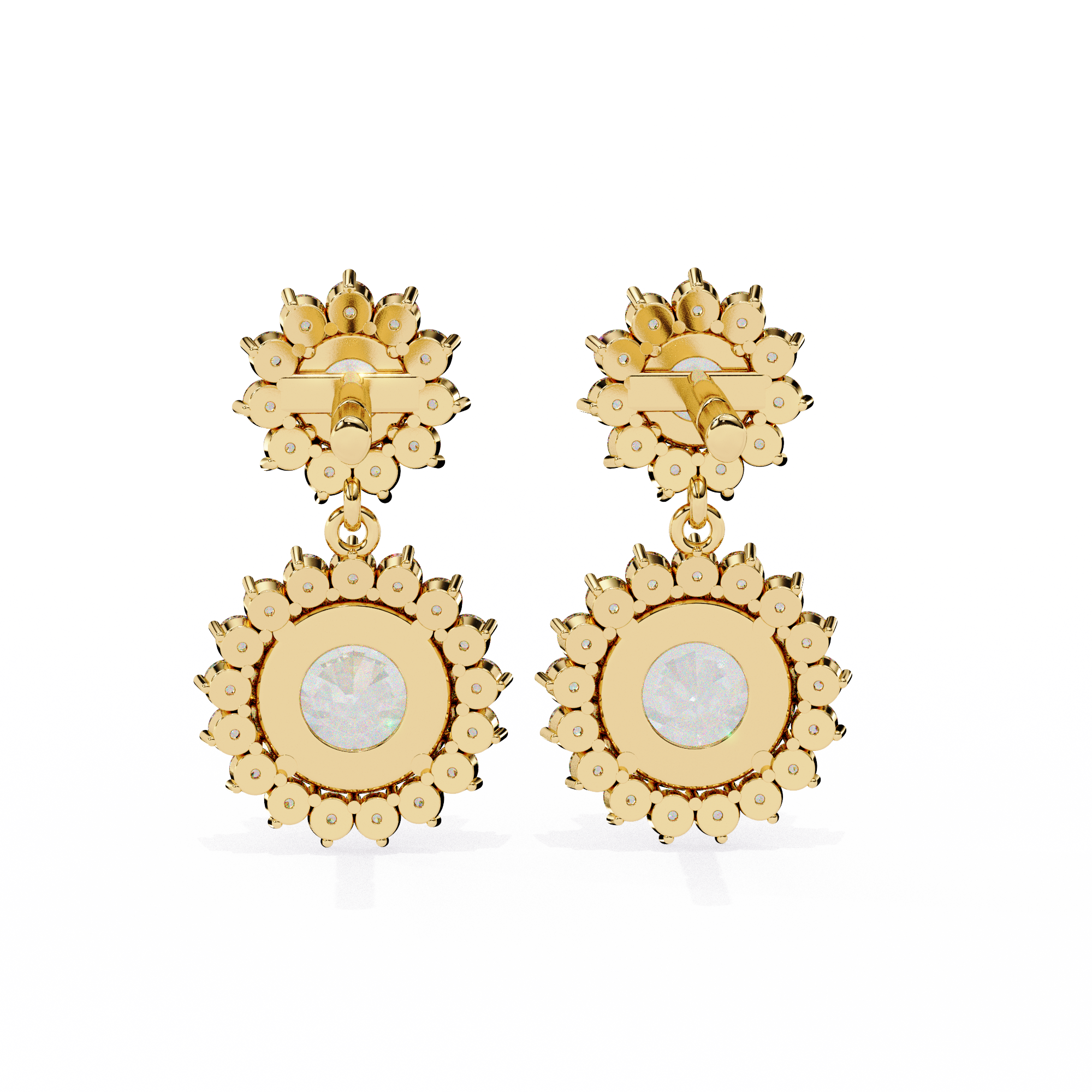 1.17 ct Timeless Arc Earrings 9k