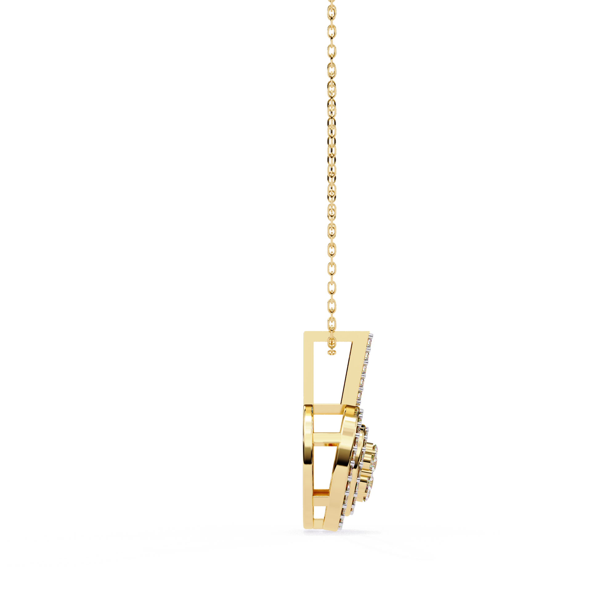 0.27 ct Moonbeam Grace Pendant 9k