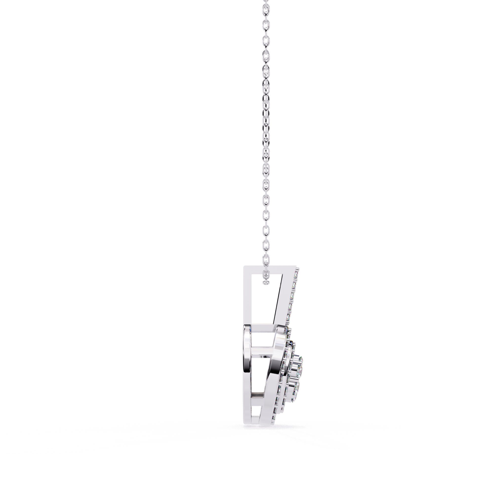 0.27 ct Moonbeam Grace Pendant 9k