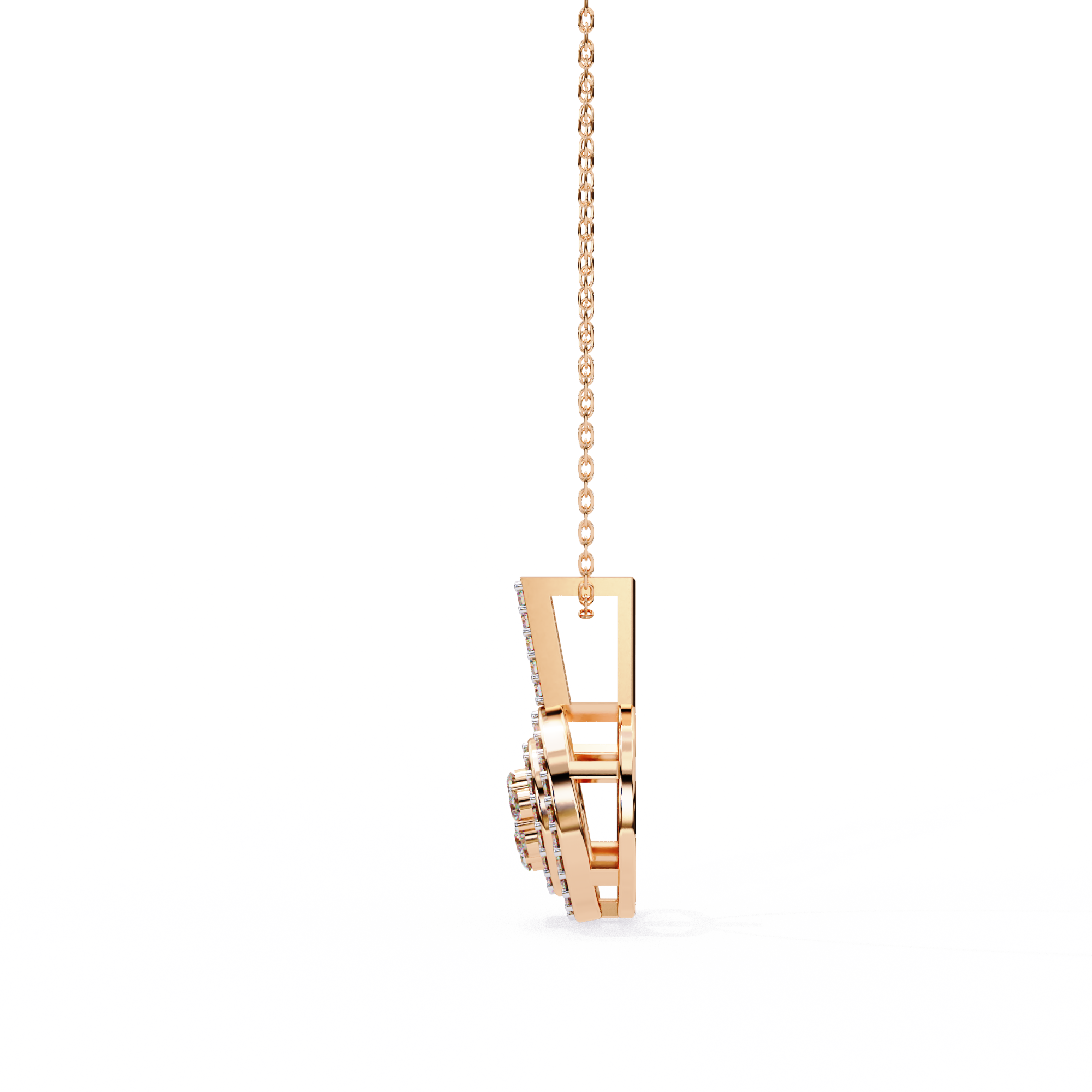 0.27 ct Moonbeam Grace Pendant 9k