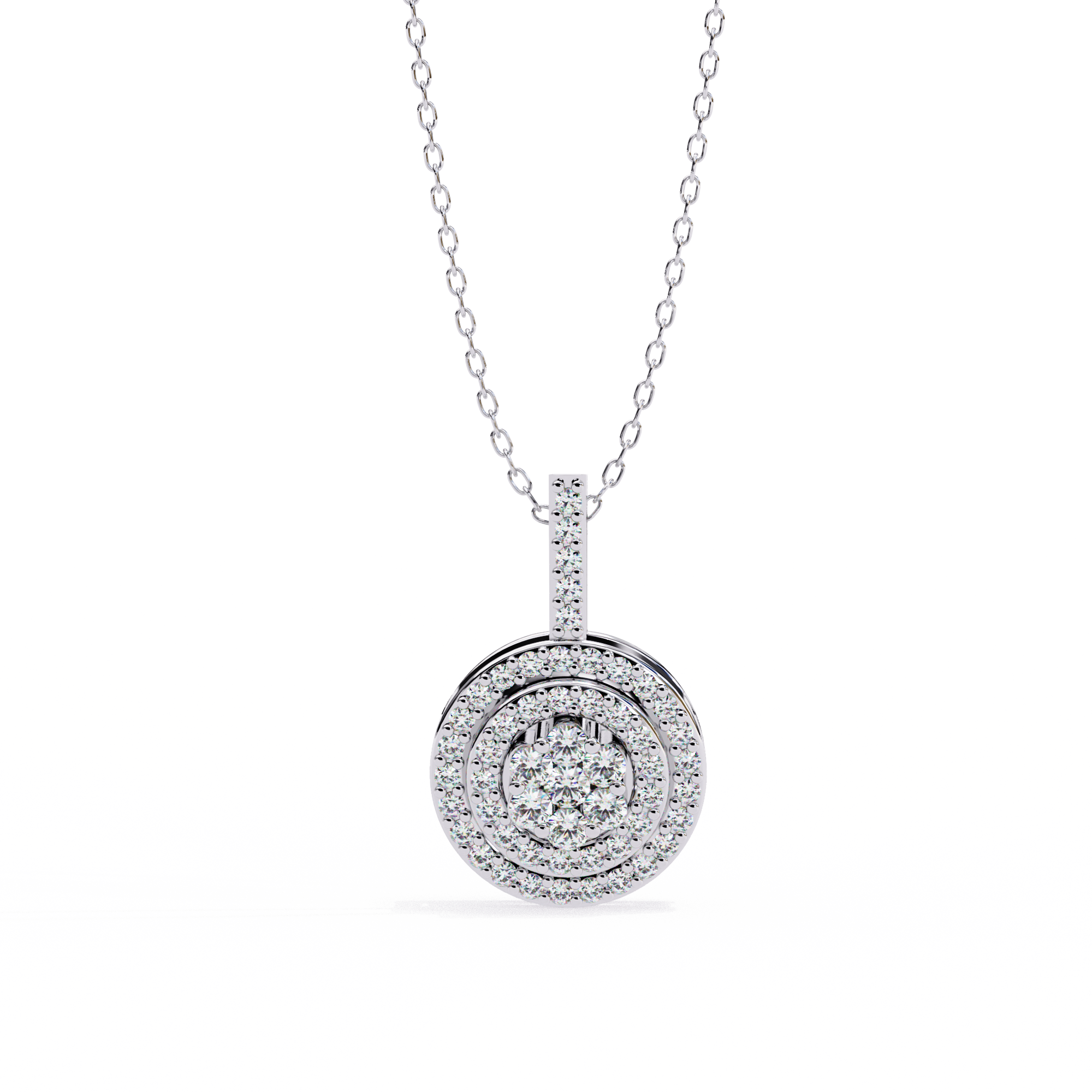 0.27 ct Moonbeam Grace Pendant 9k