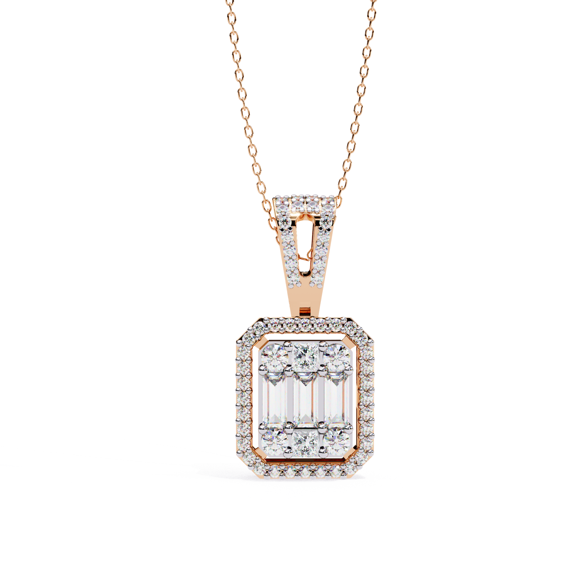 0.71 ct Eterna Glow Pendant 9k