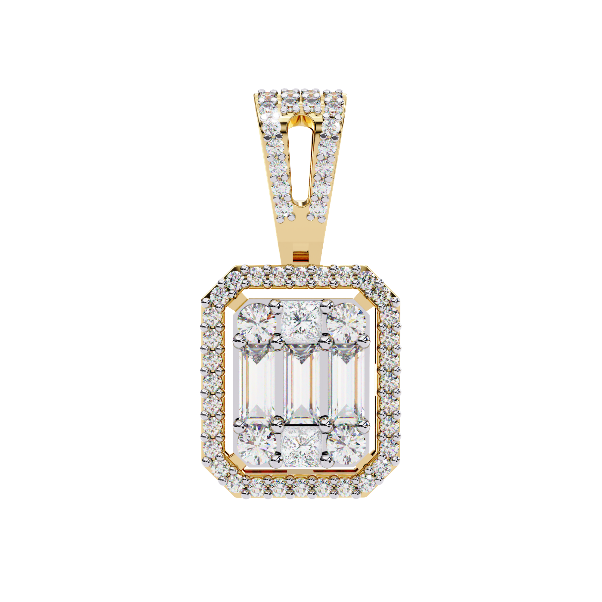 0.71 ct Eterna Glow Pendant 9k