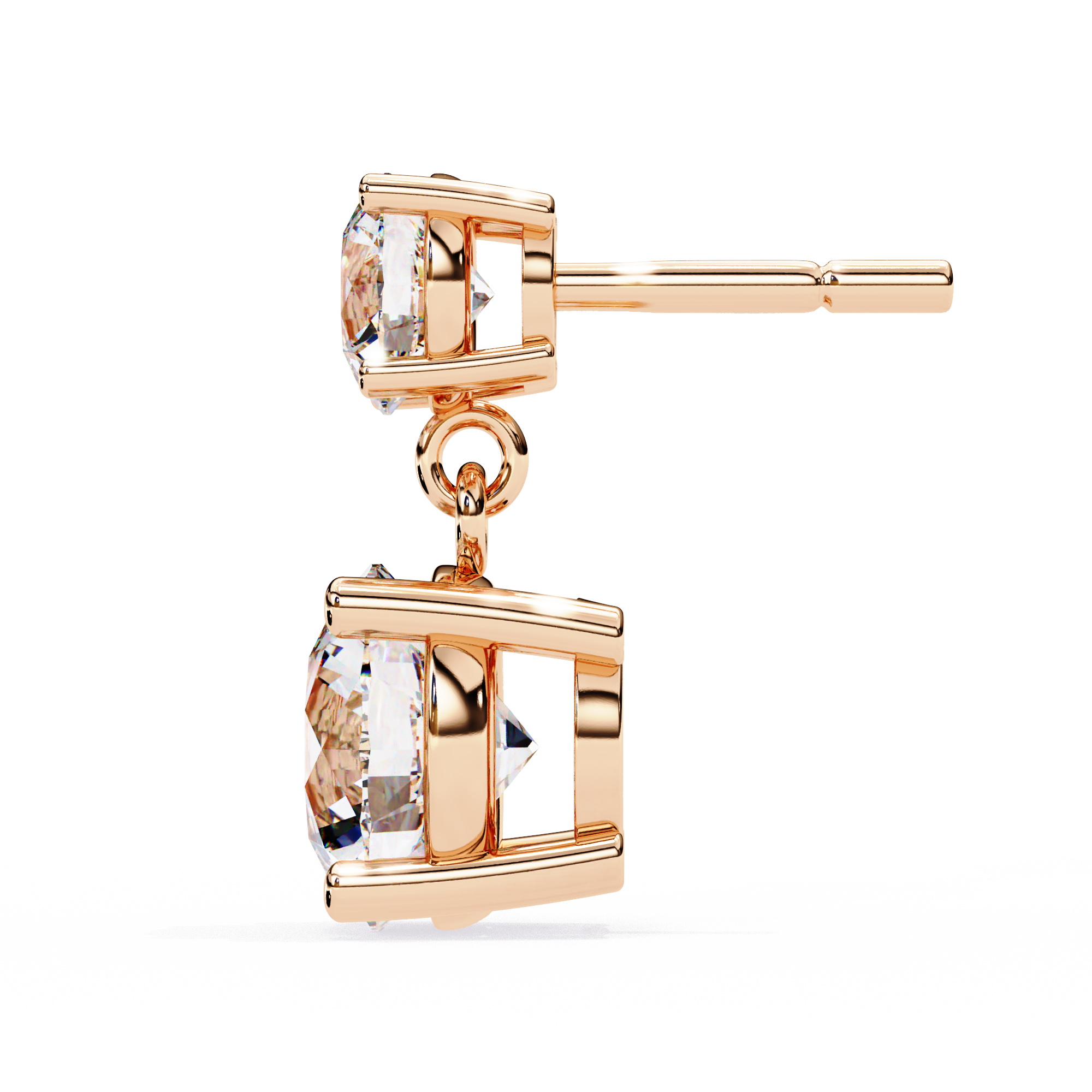 3.73 ct Galactic Majesty Earrings 9k