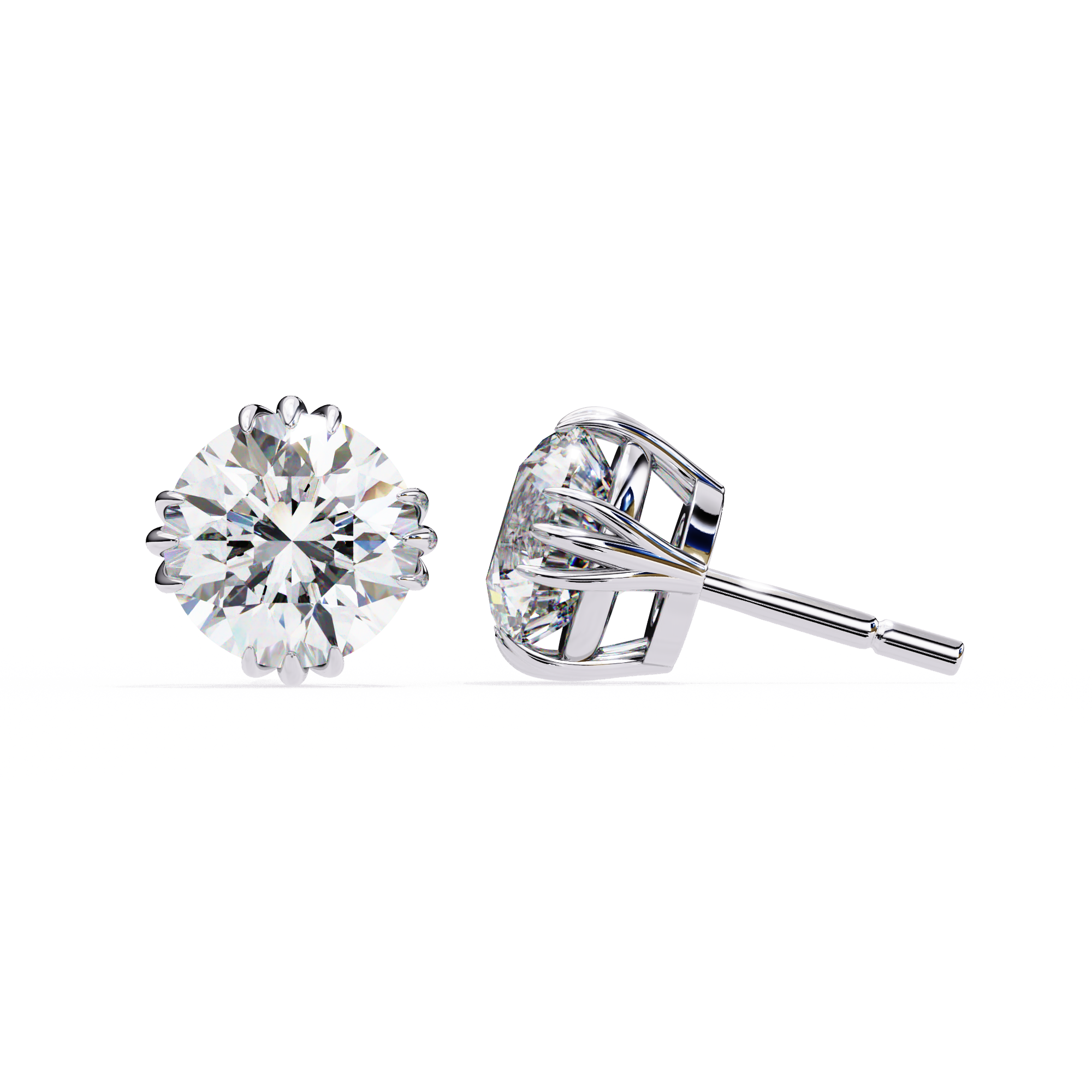 2.80 ct Stellar Brilliance Earrings 9k