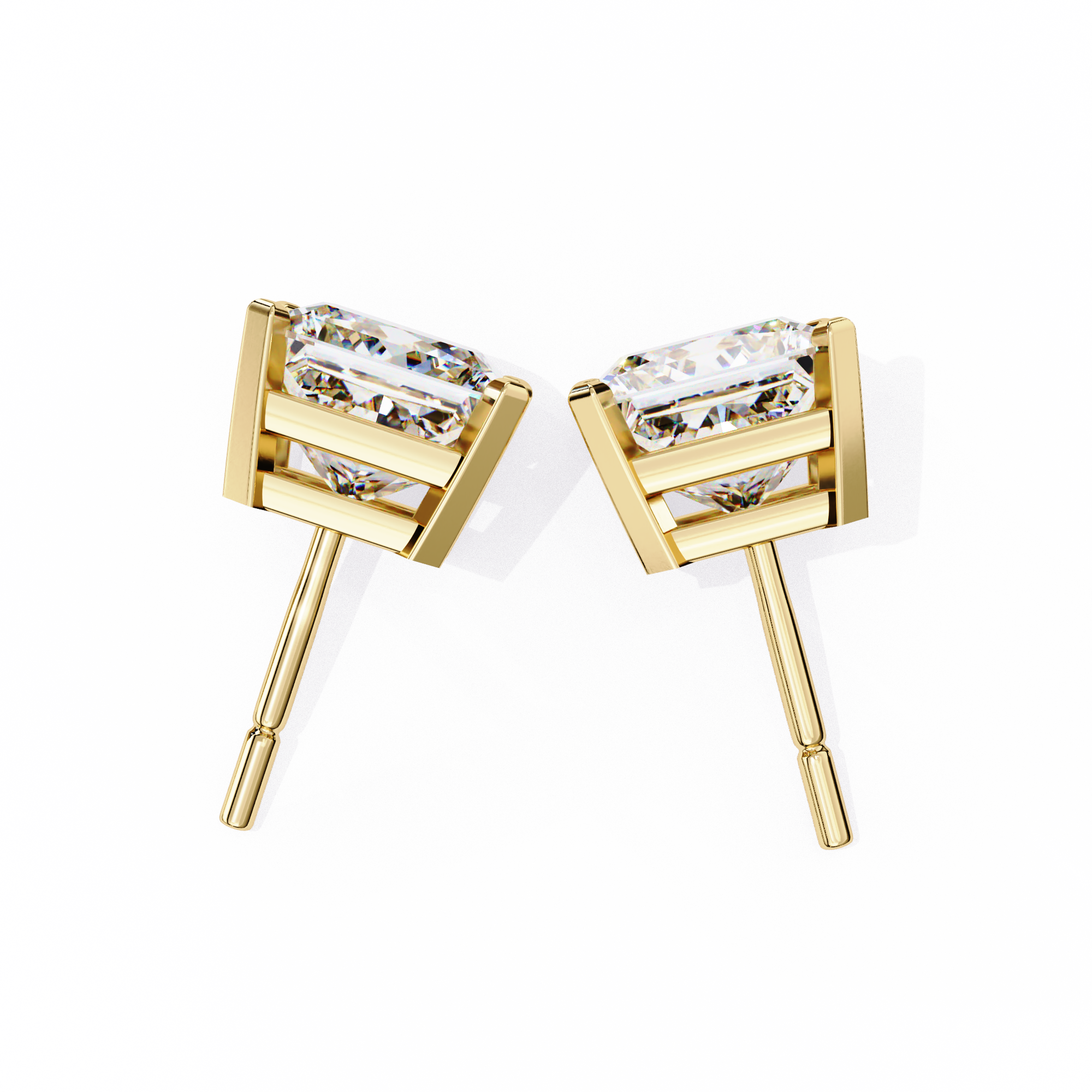 3.04 ct Vega Radiance Earrings 9k