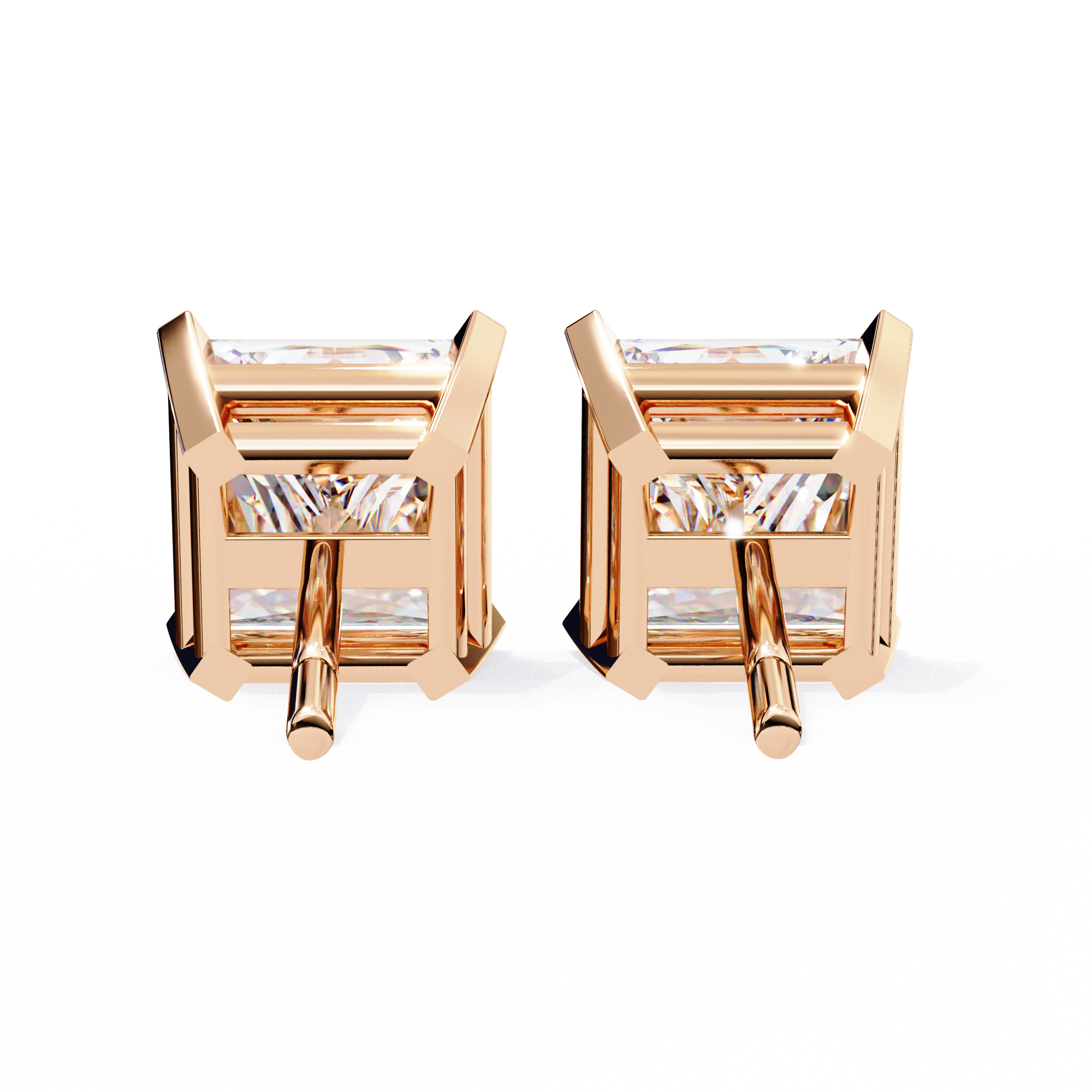 3.04 ct Vega Radiance Earrings 9k