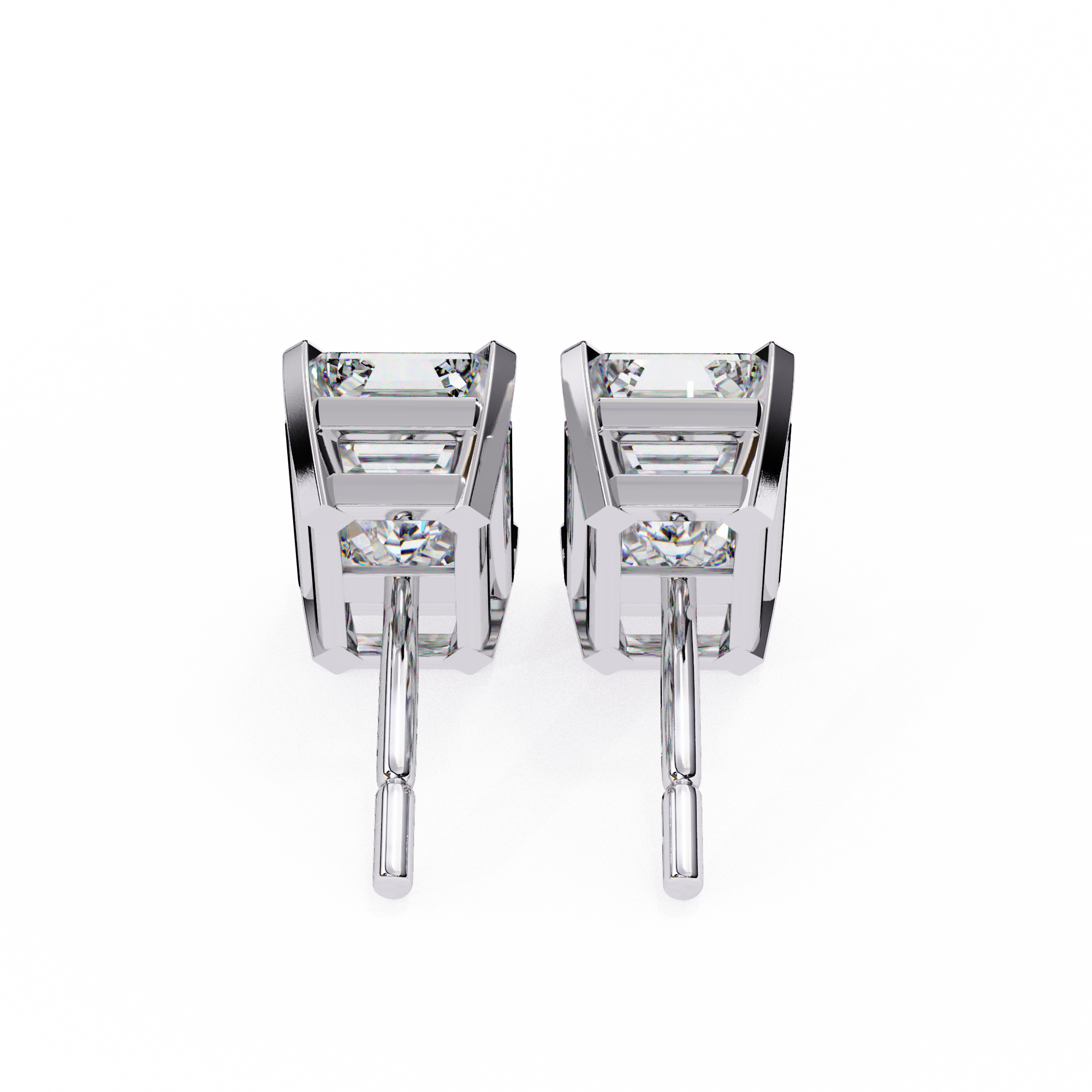 2.39 ct Green Horizon Earrings 9k