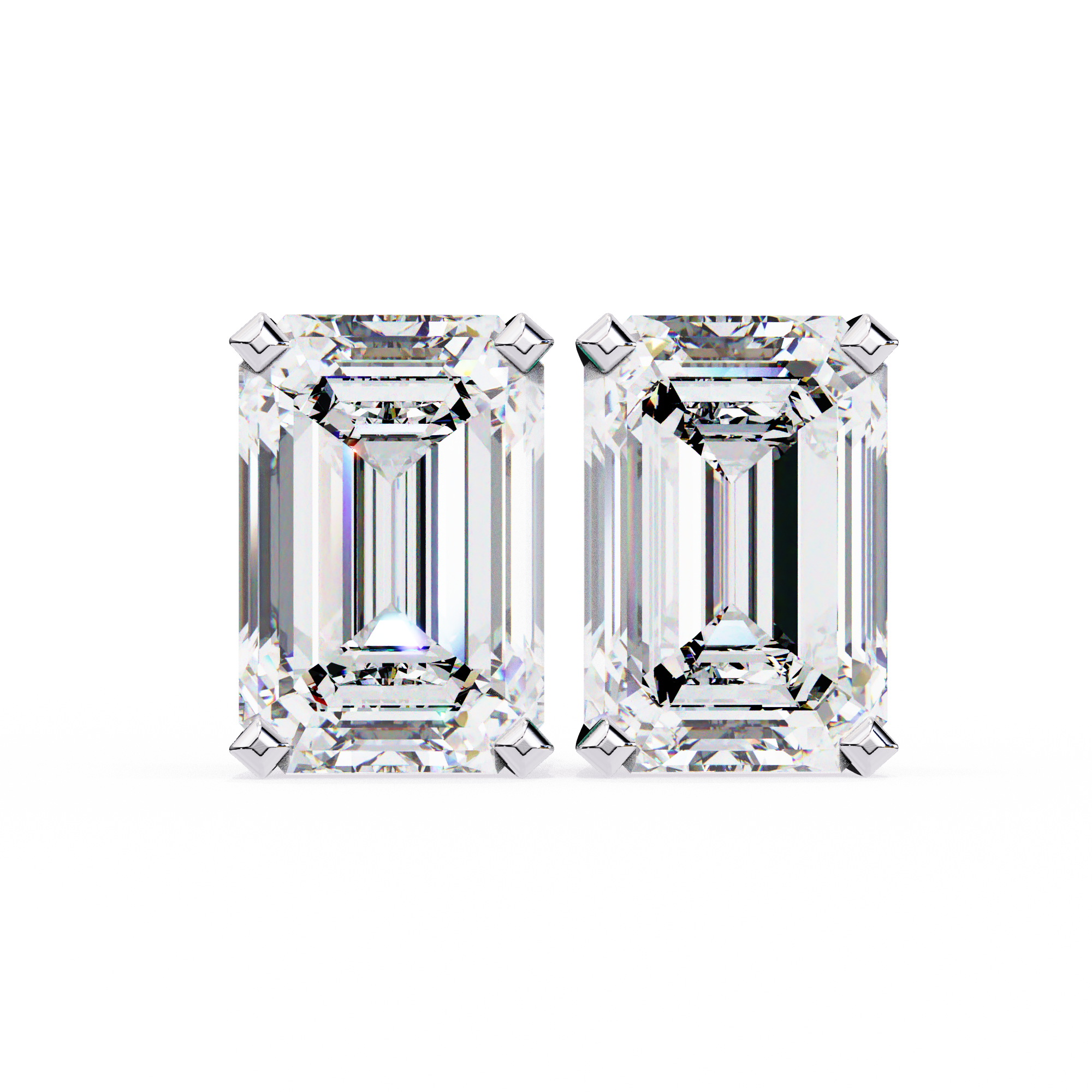 2.39 ct Green Horizon Earrings 9k