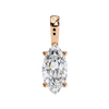 0.93 ct Luminous Drift Pendant 9k