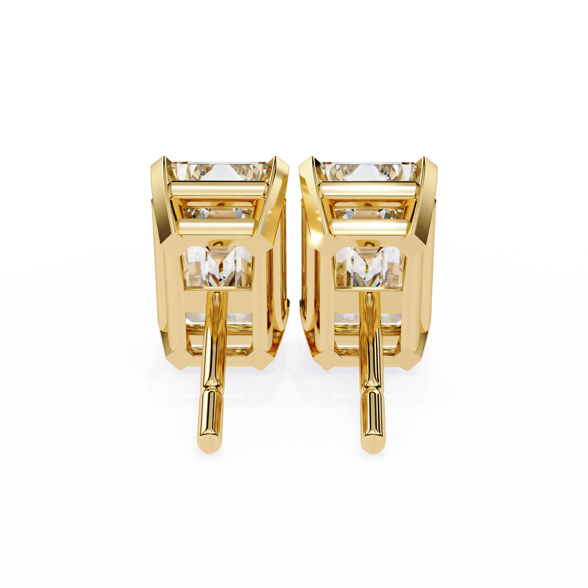 2.39 ct Green Horizon Earrings 9k