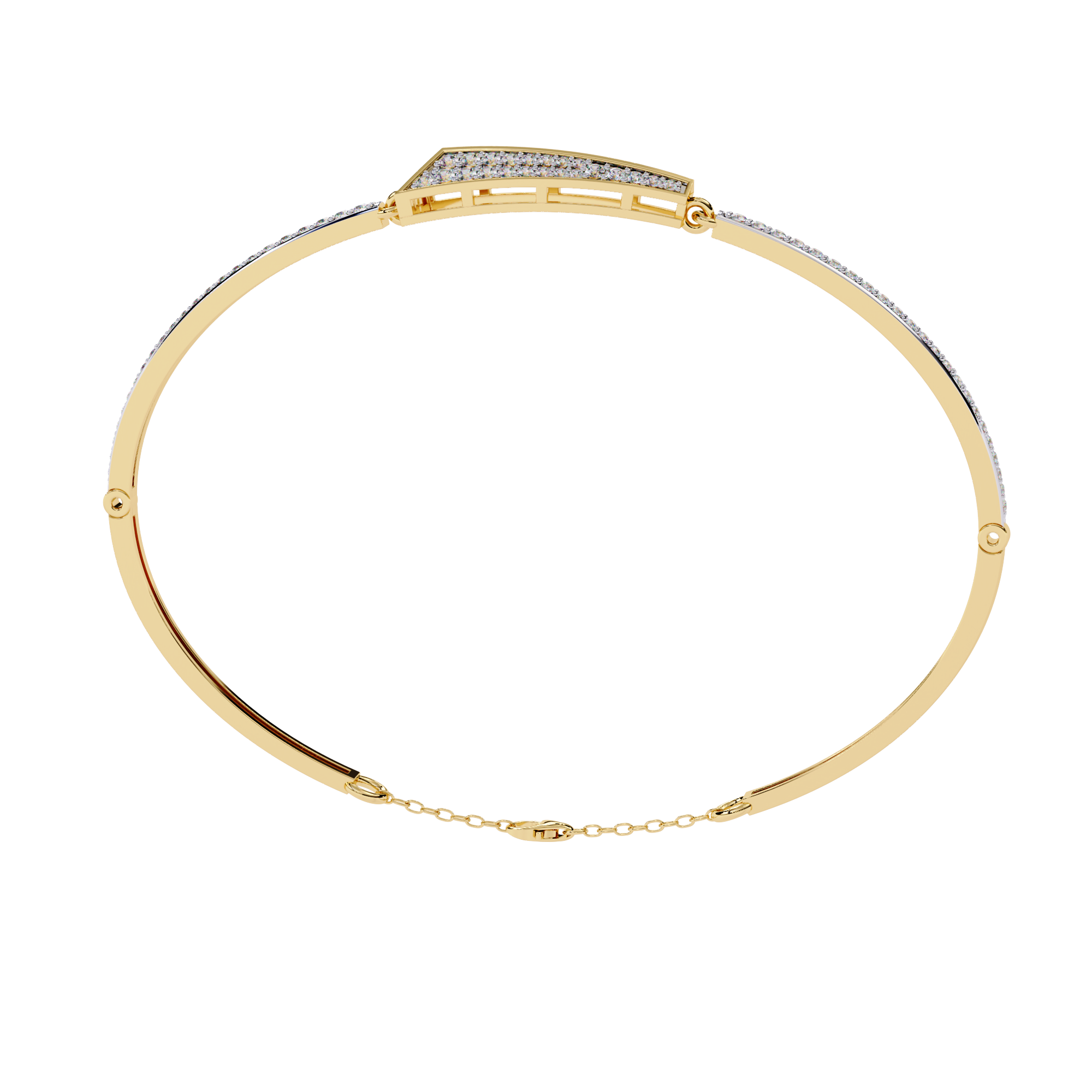 0.55 CT NOVA EDGE BRACELET 9k