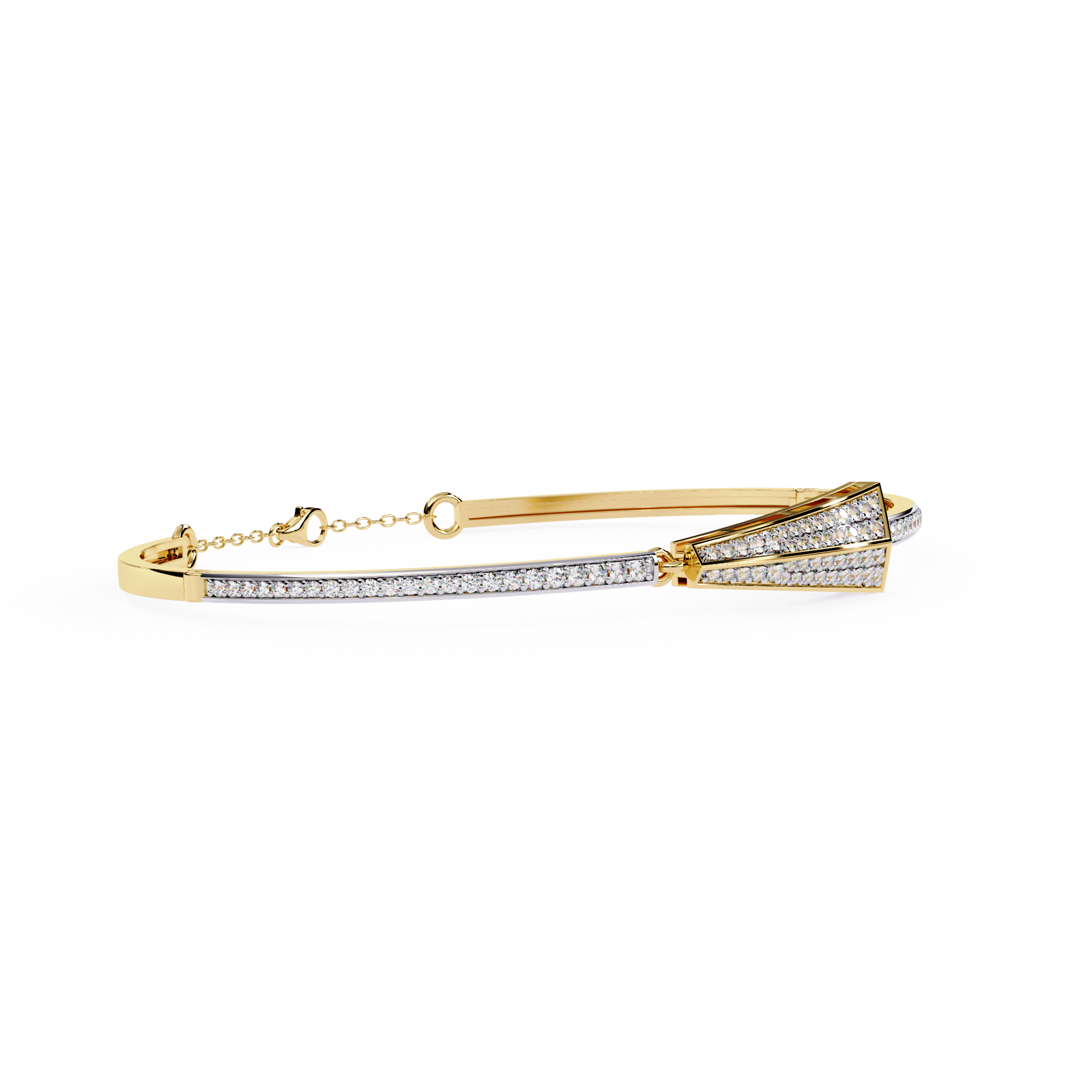 0.55 CT NOVA EDGE BRACELET 9k