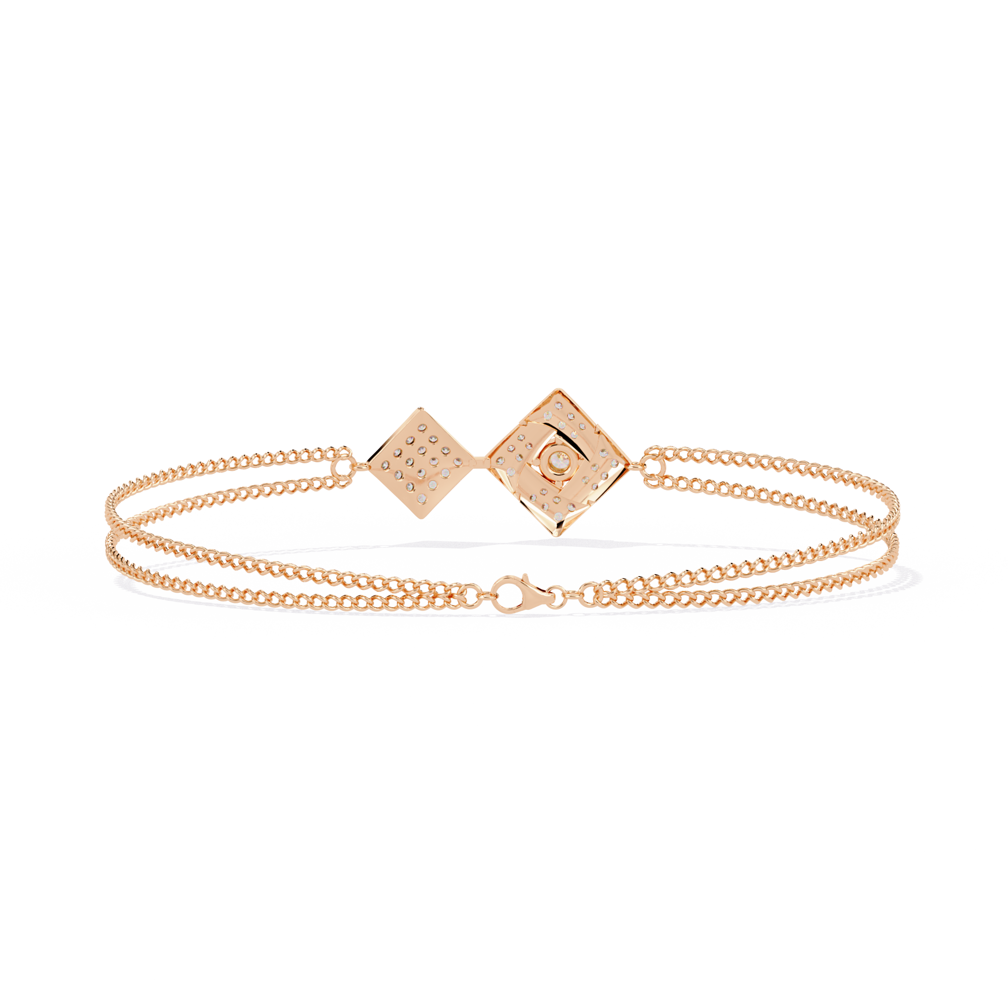 0.40 CT TWIN GLINT BRACELET