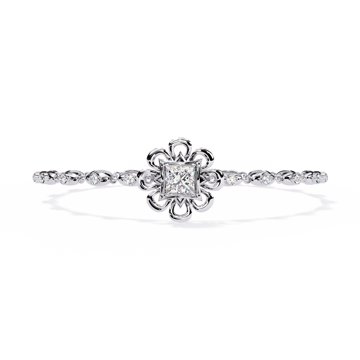 White Gold #Metal Color_White Gold