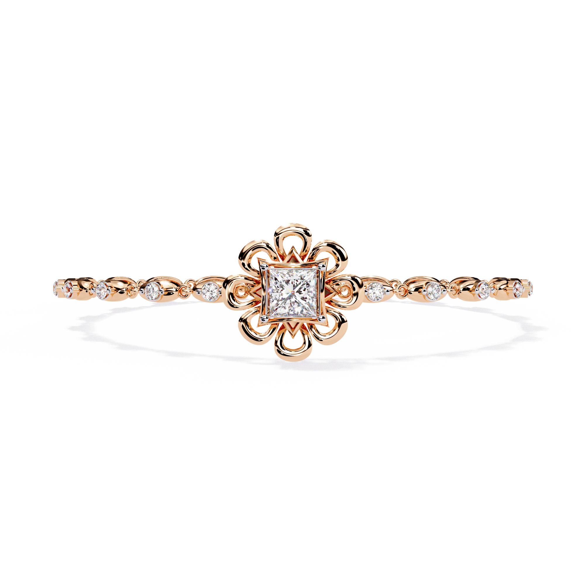2.11 CT ROSÉ EMBLEM BRACELET