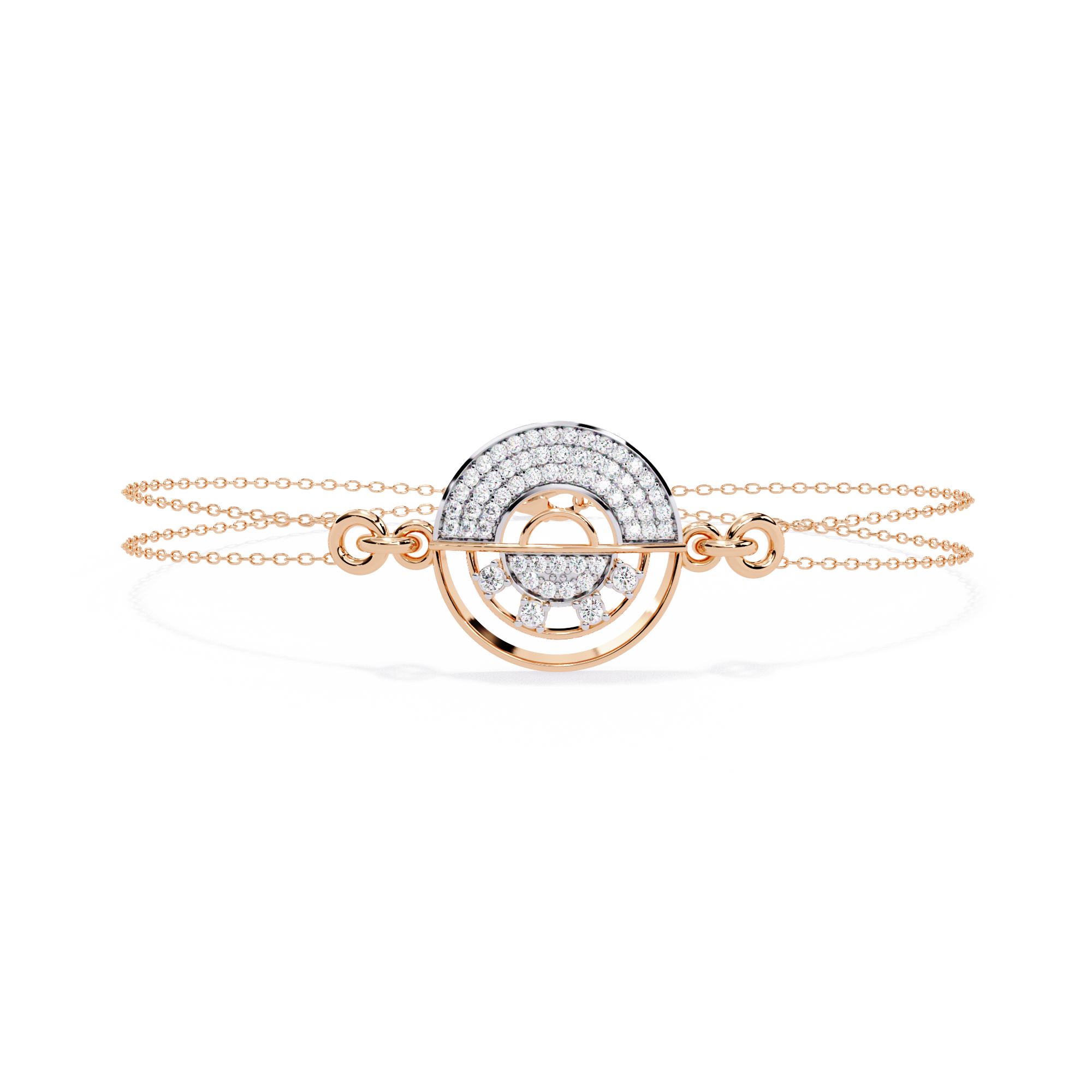 0.41 CT CELESTIAL ORBIT BRACELET