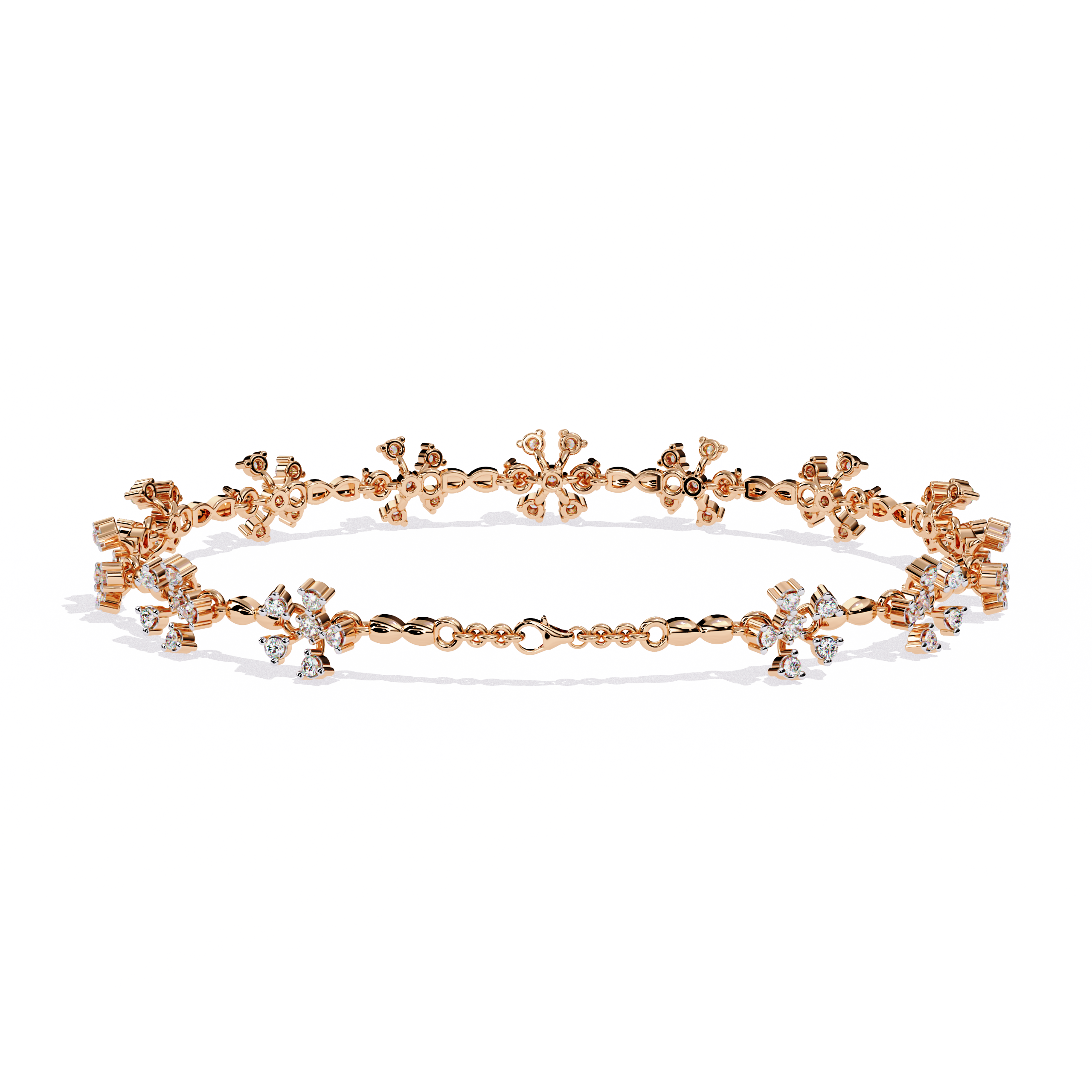 0.90 CT PETITE BLOOM BRACELET