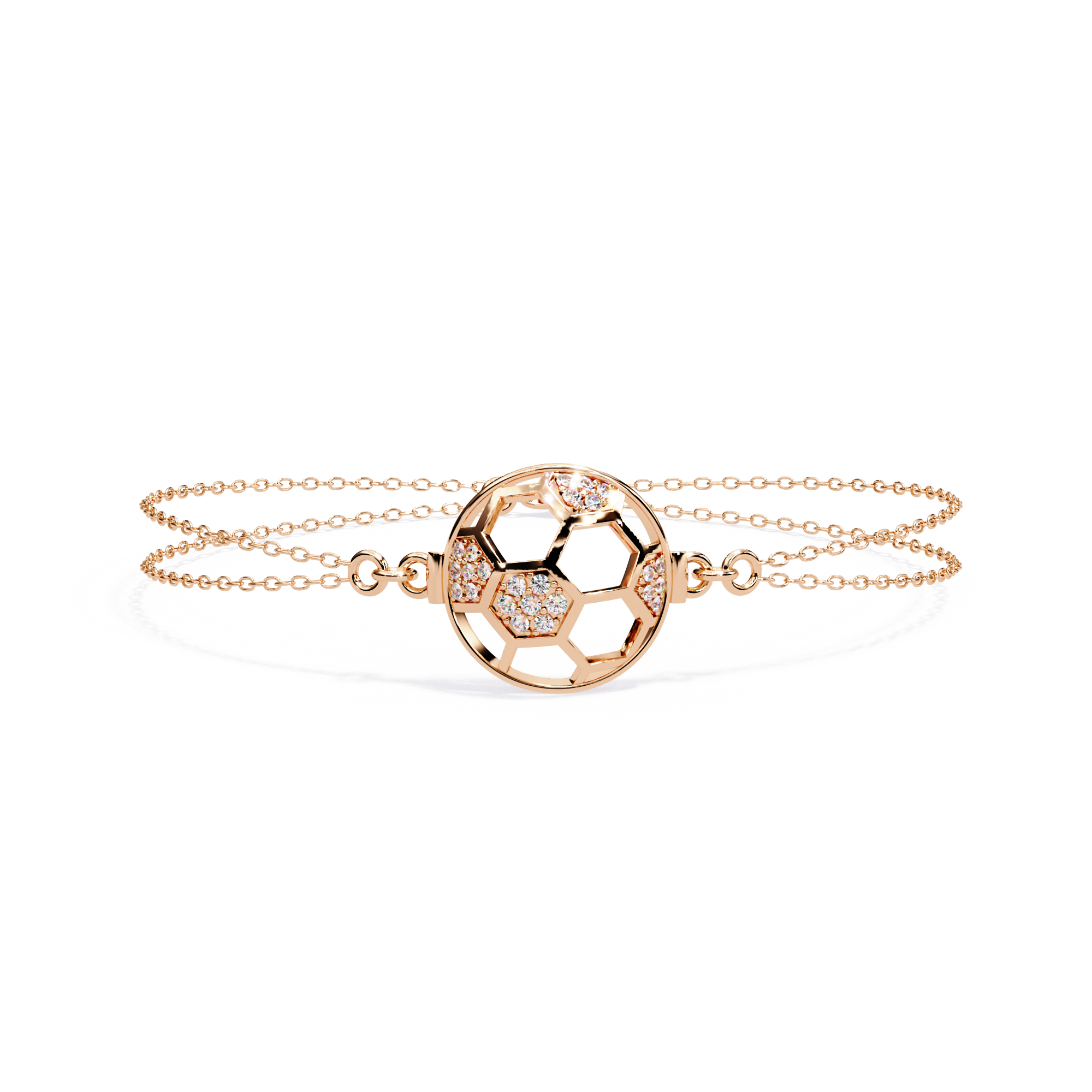 0.20 CT UNITY KNOT BRACELET