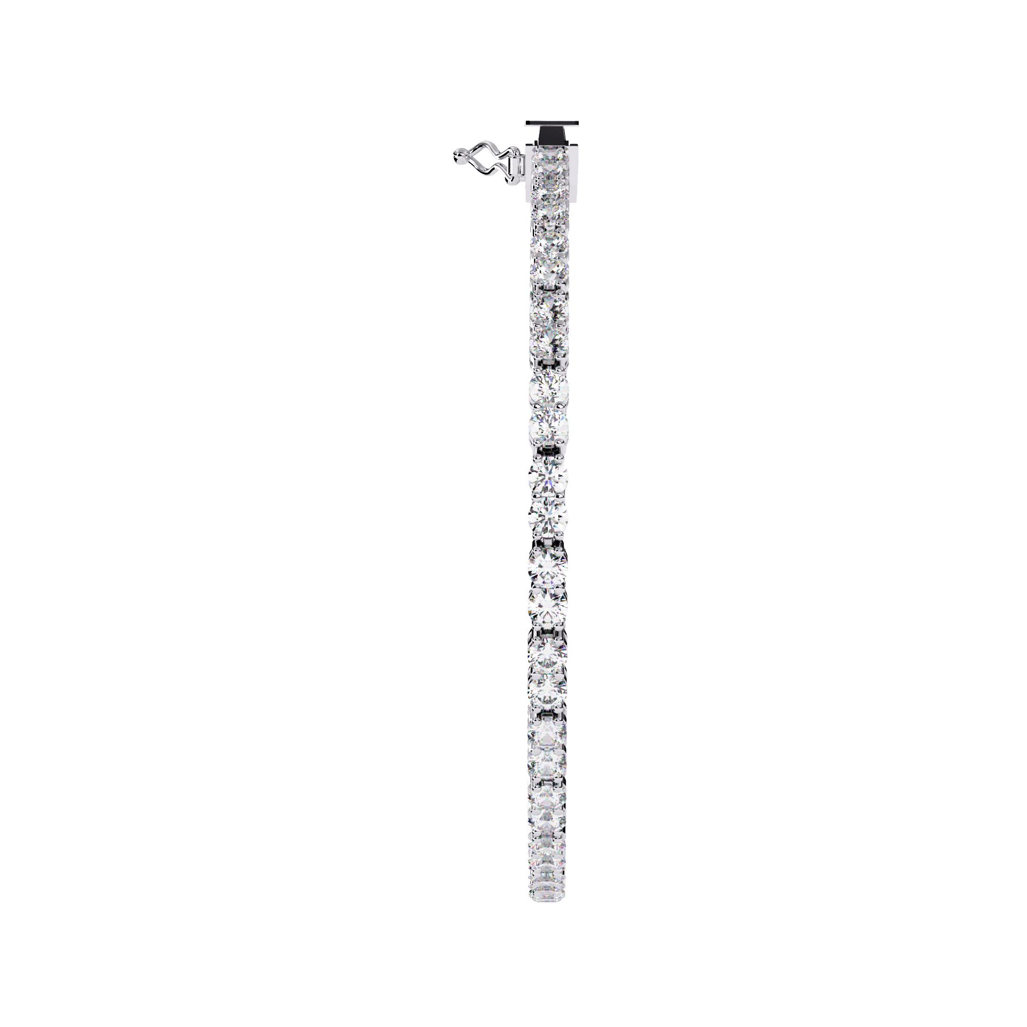 3.98 CT CELEBRITY LINE BRACELET