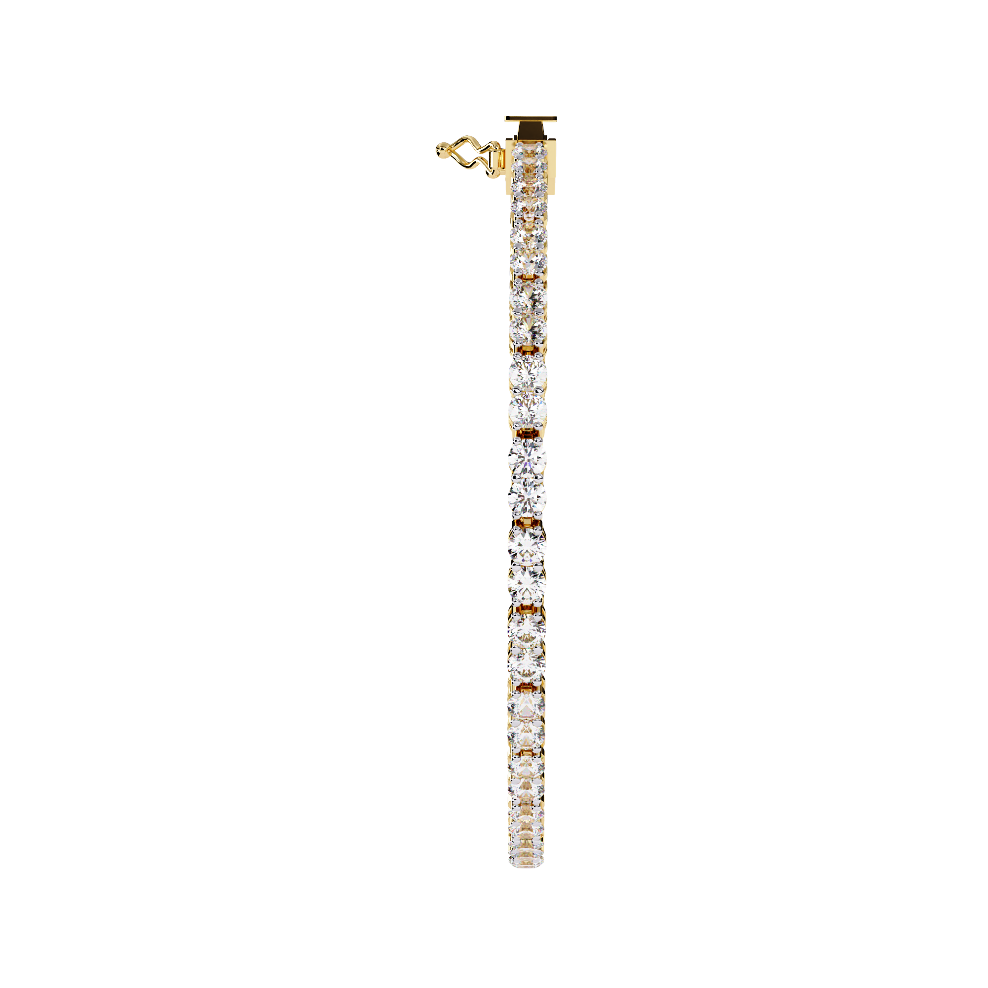 3.98 CT CELEBRITY LINE BRACELET