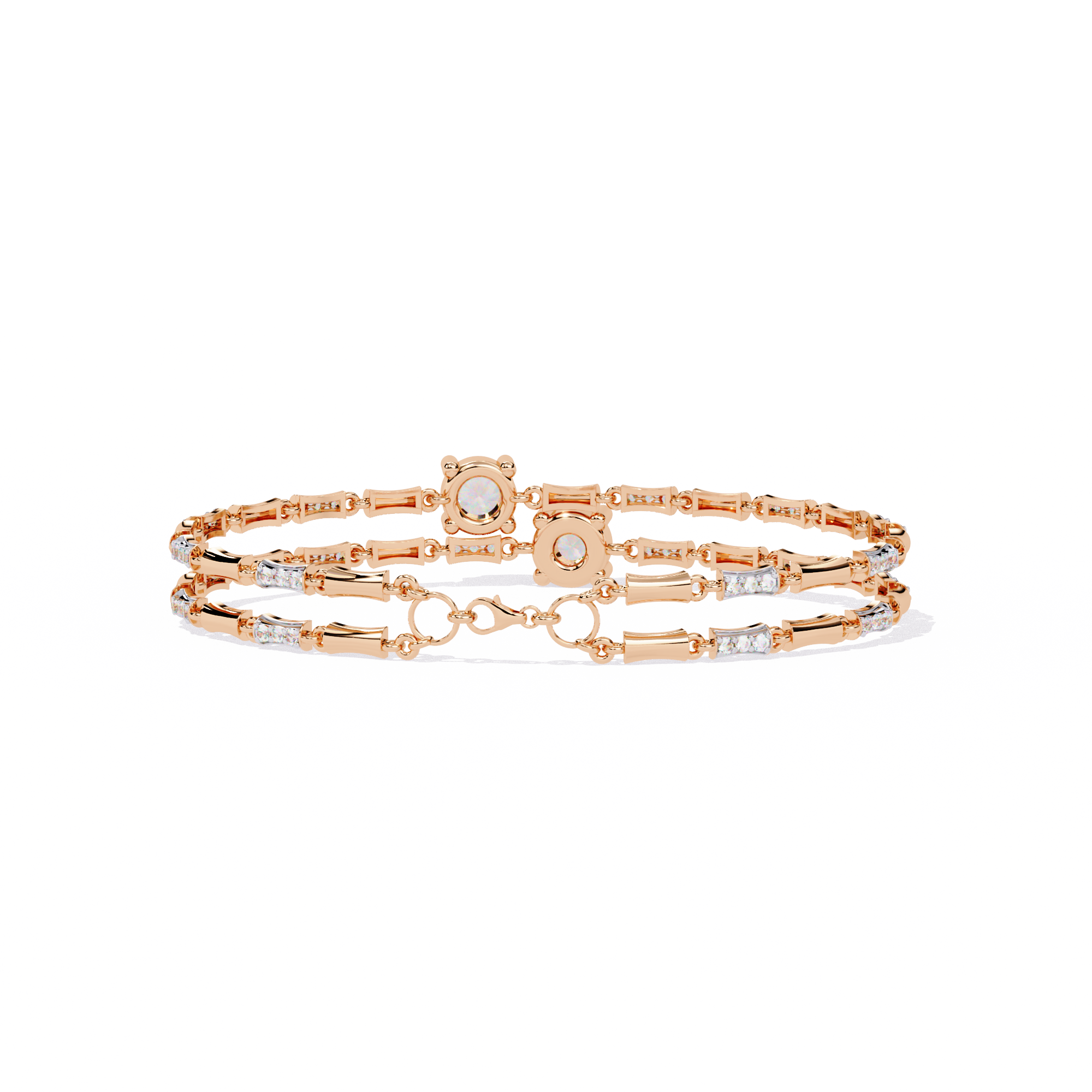 2.22 CT DUET SPARK BRACELET
