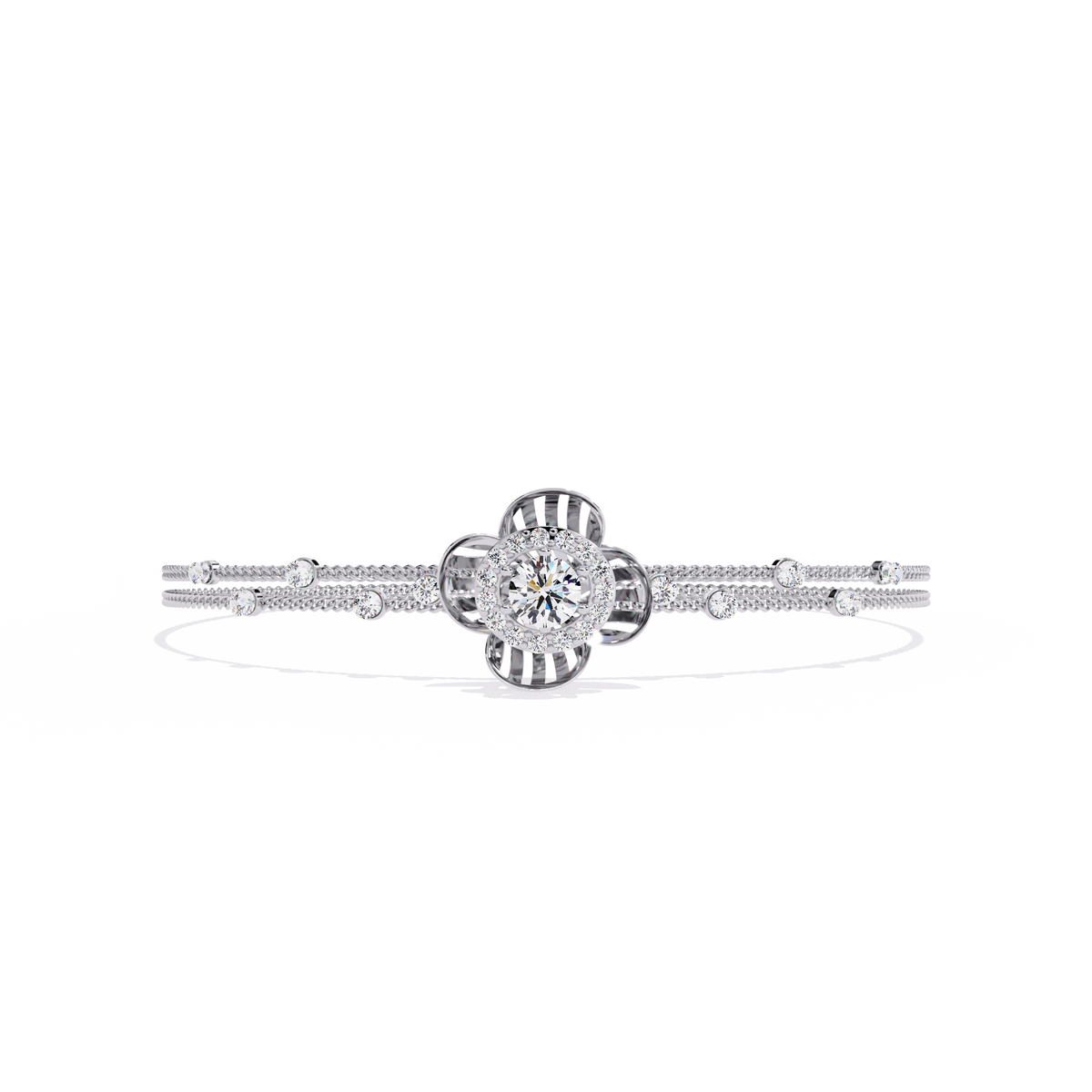 White Gold #Metal Color_White Gold