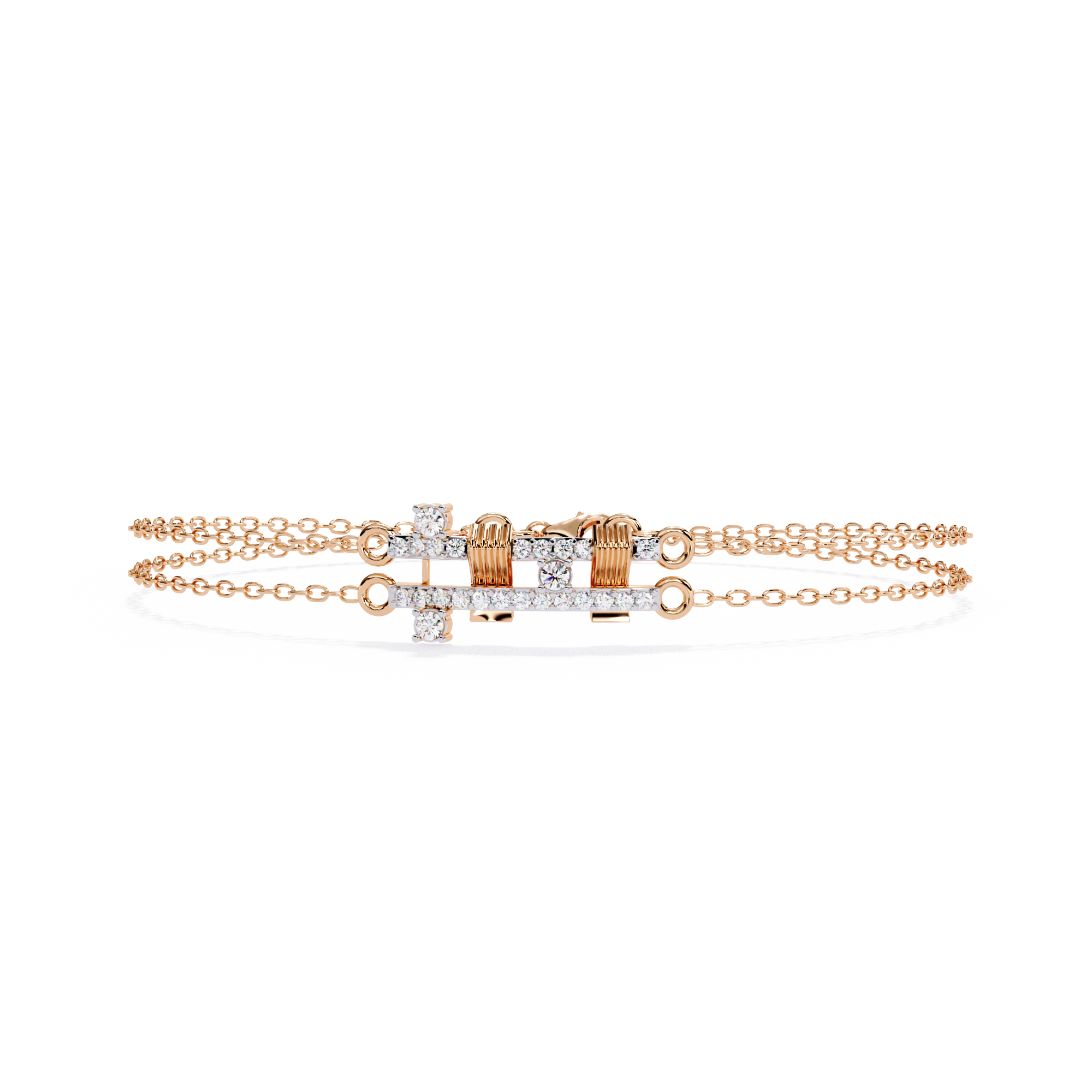 0.27 CT CITY BAR BRACELET