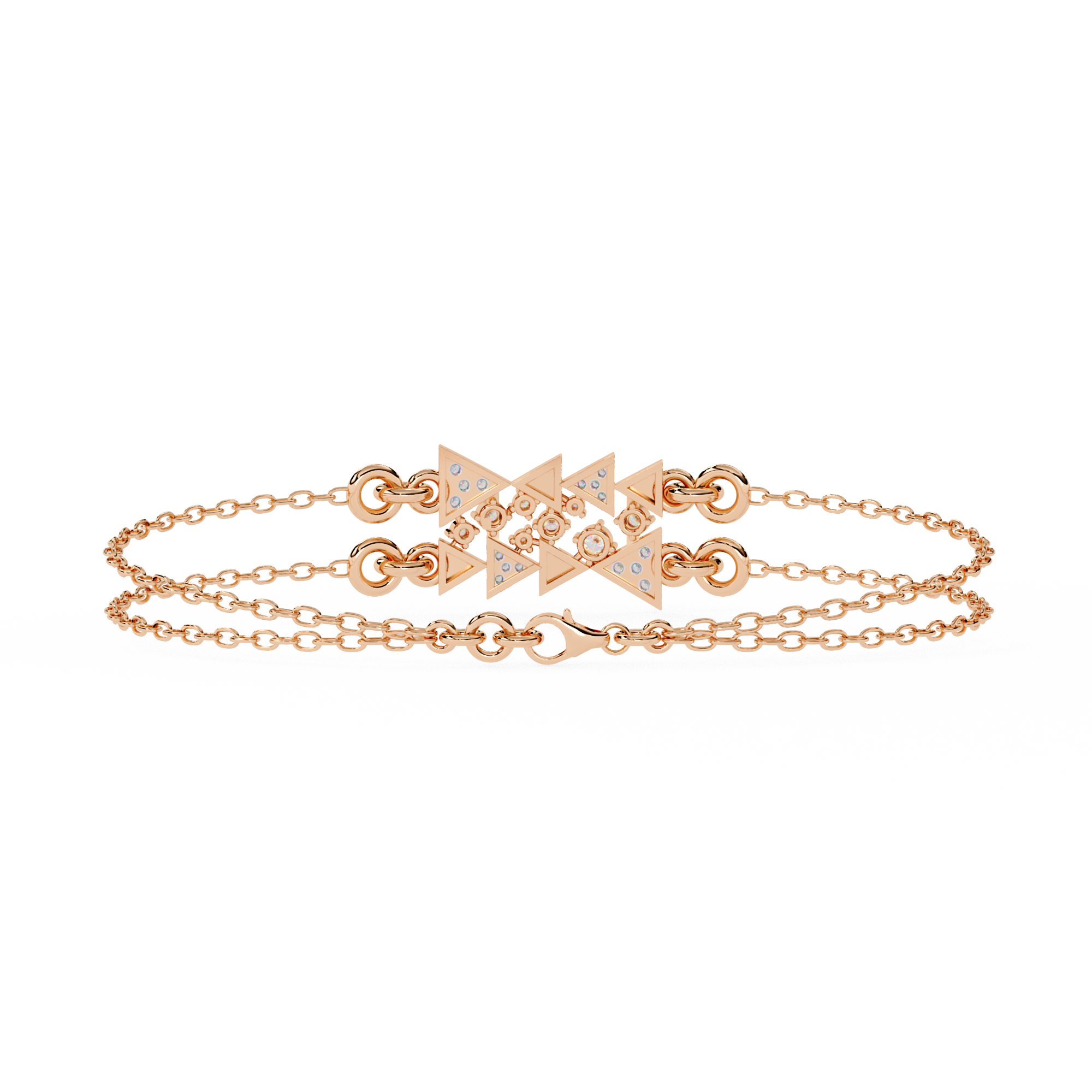 0.29 CT STARFALL CHAIN BRACELET