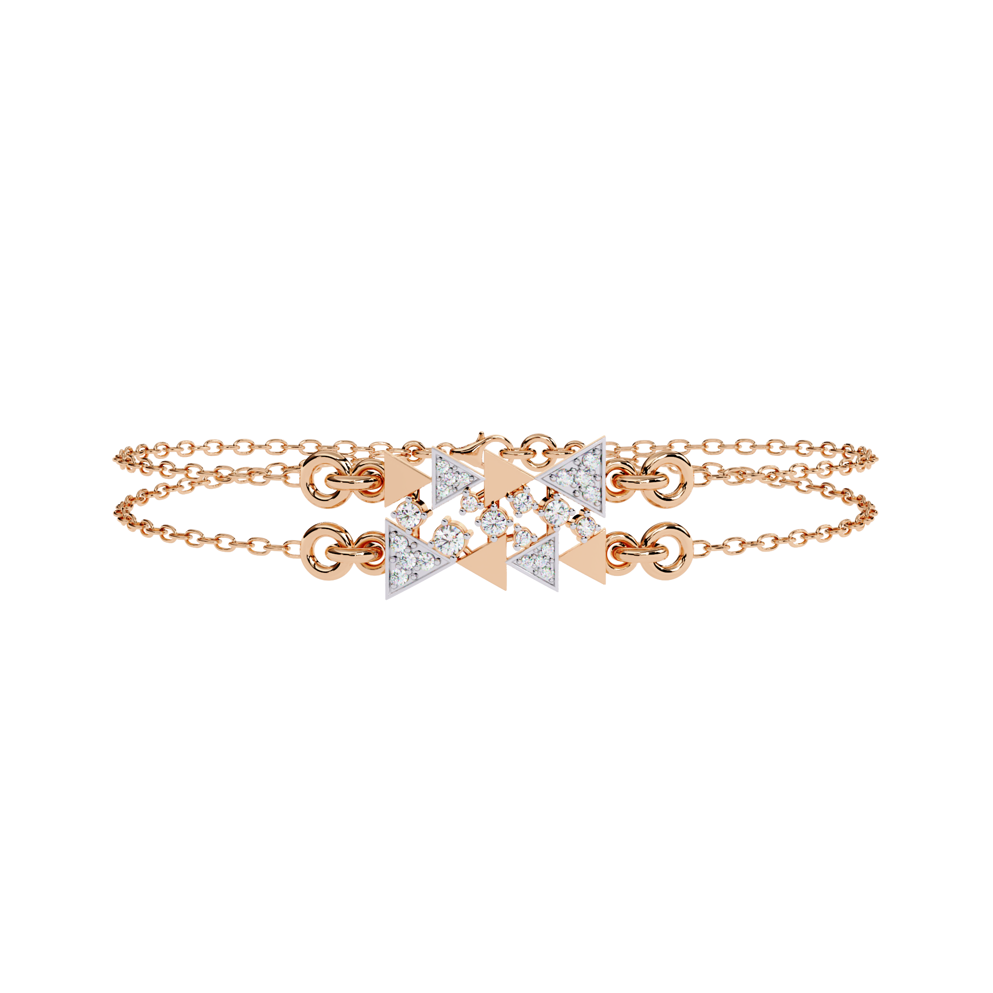 0.29 CT STARFALL CHAIN BRACELET