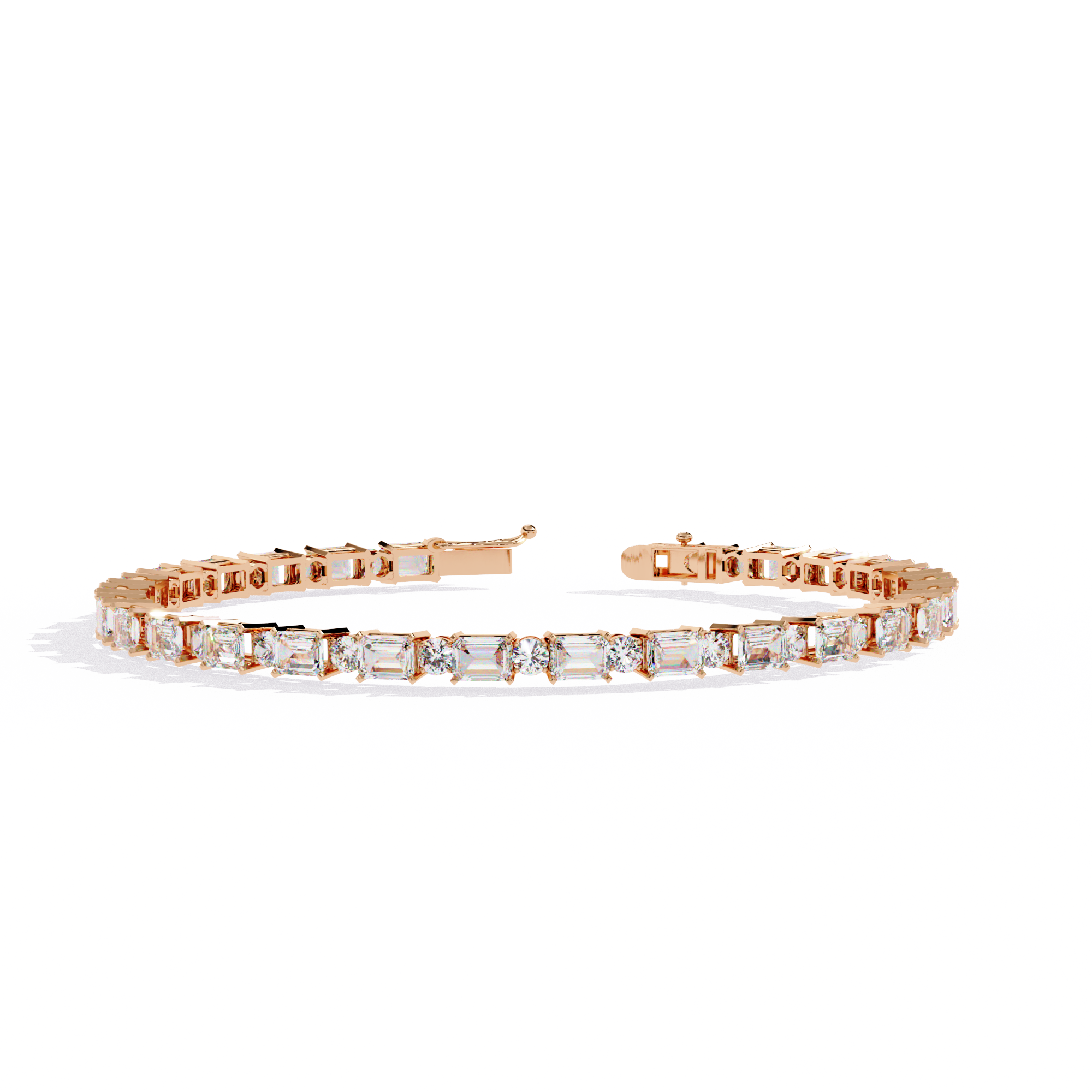 0.96 CT MINIMALIST GLINT BRACELET