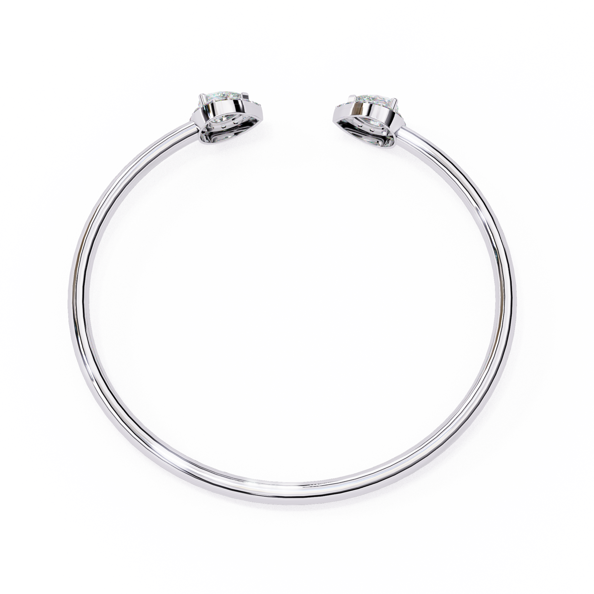 1.16 ct Lustrous Bloom Bracelet 9k