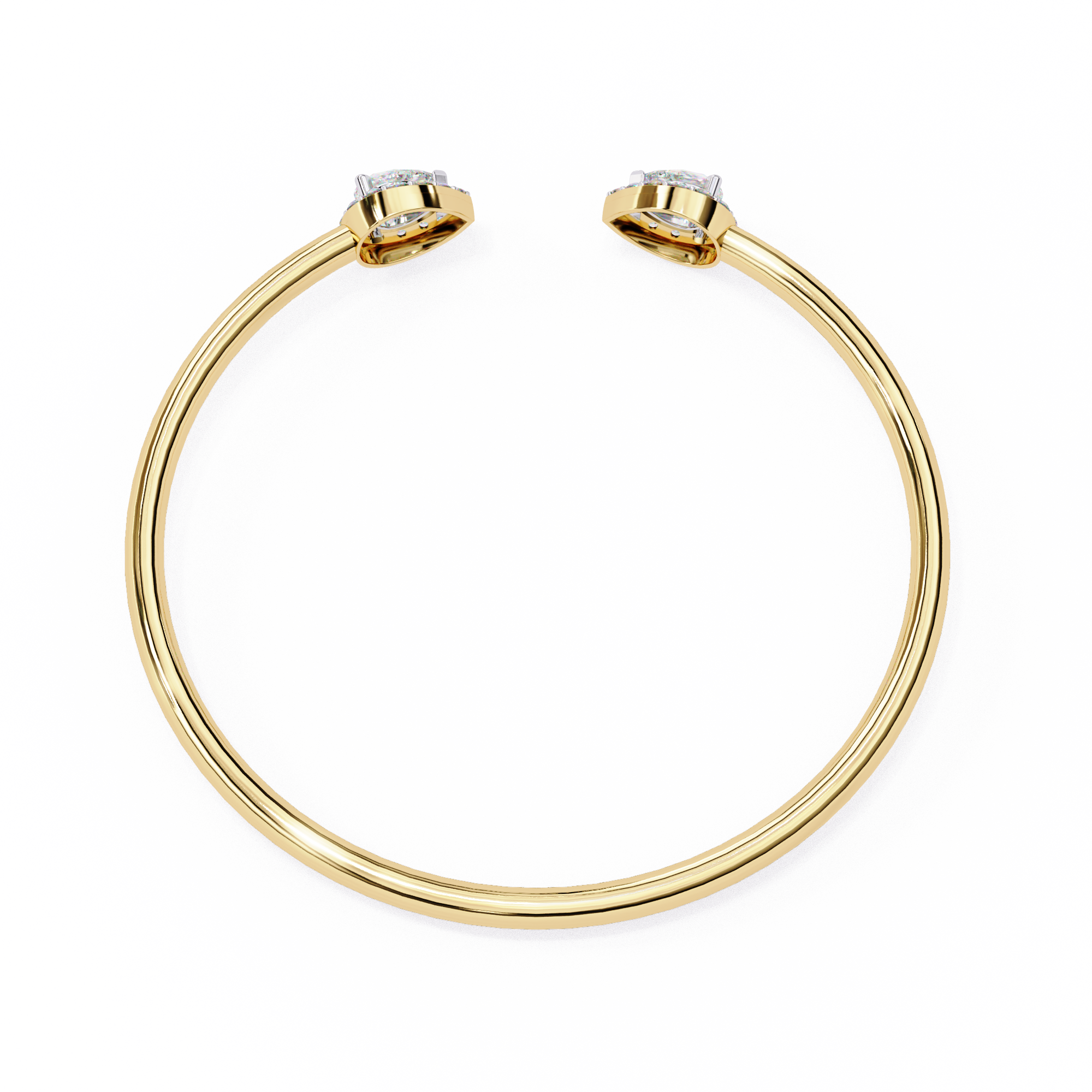 1.16 ct Lustrous Bloom Bracelet 9k