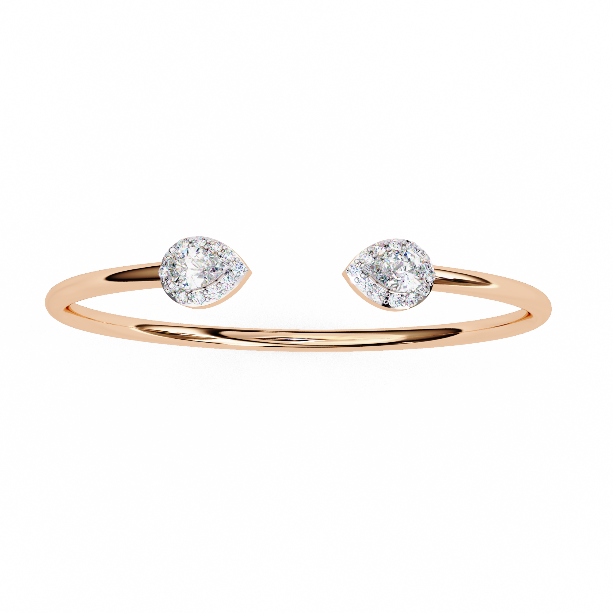 1.16 ct Lustrous Bloom Bracelet 9k