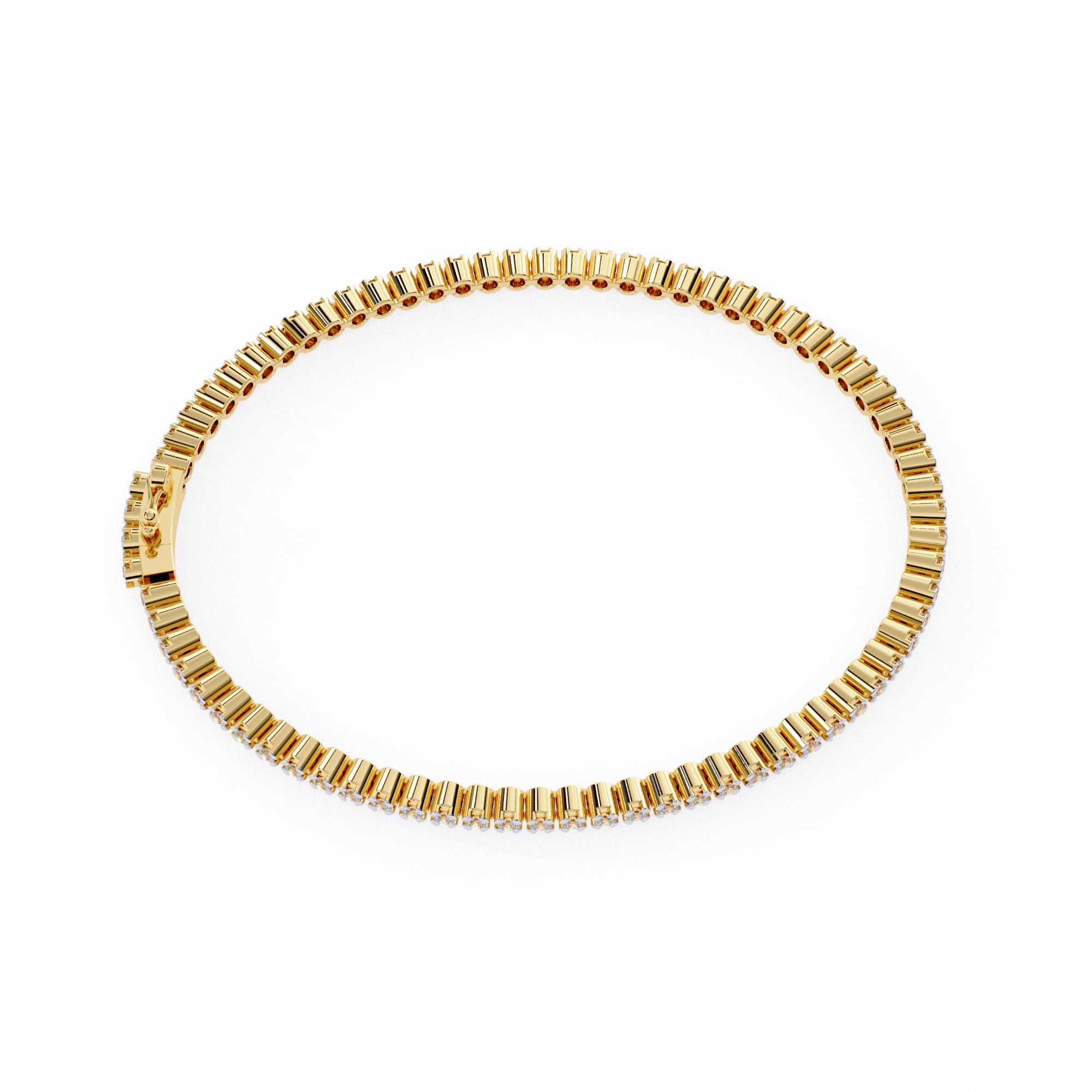 1.13 ct Gleaming Horizon Bracelet 9k