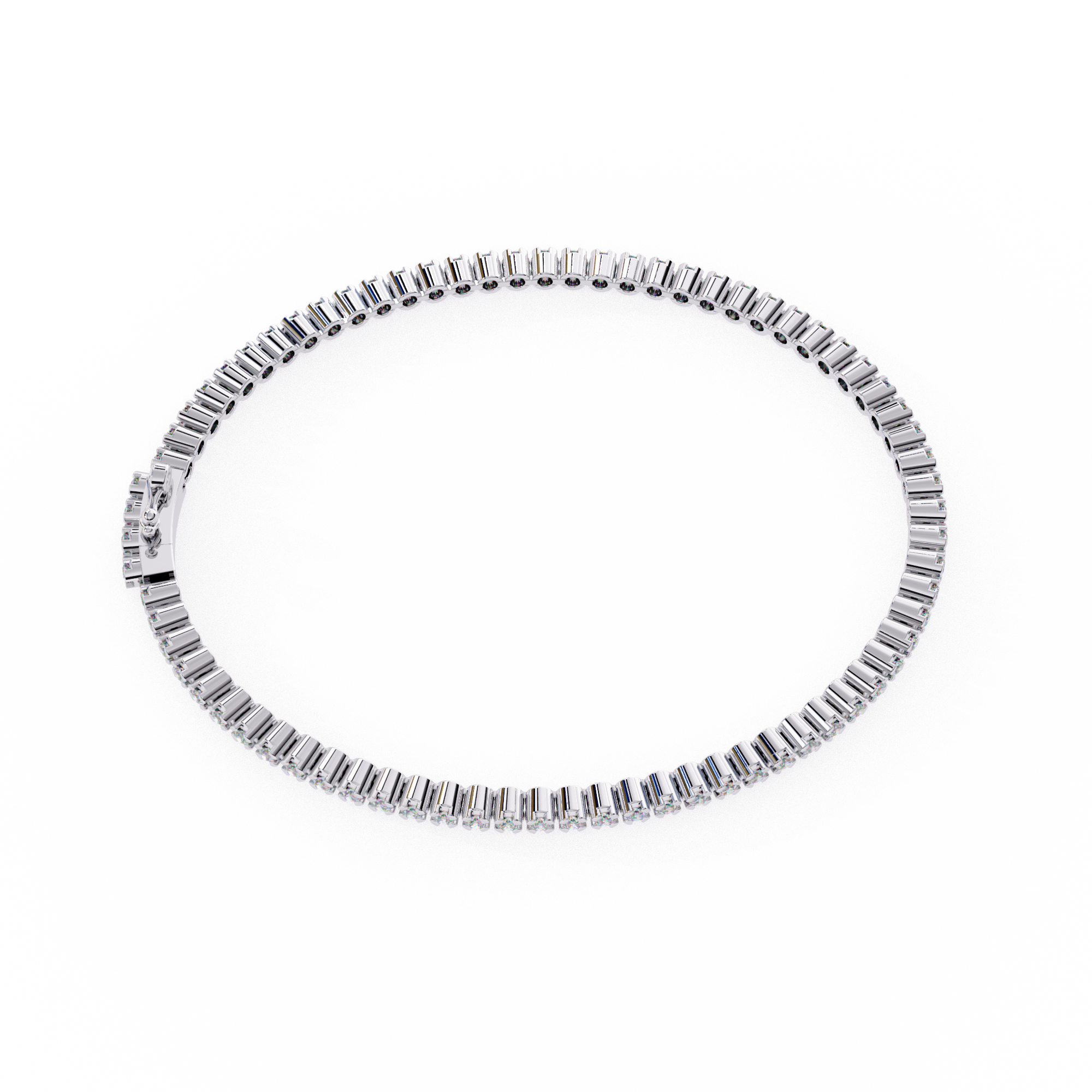 1.13 ct Gleaming Horizon Bracelet 9k