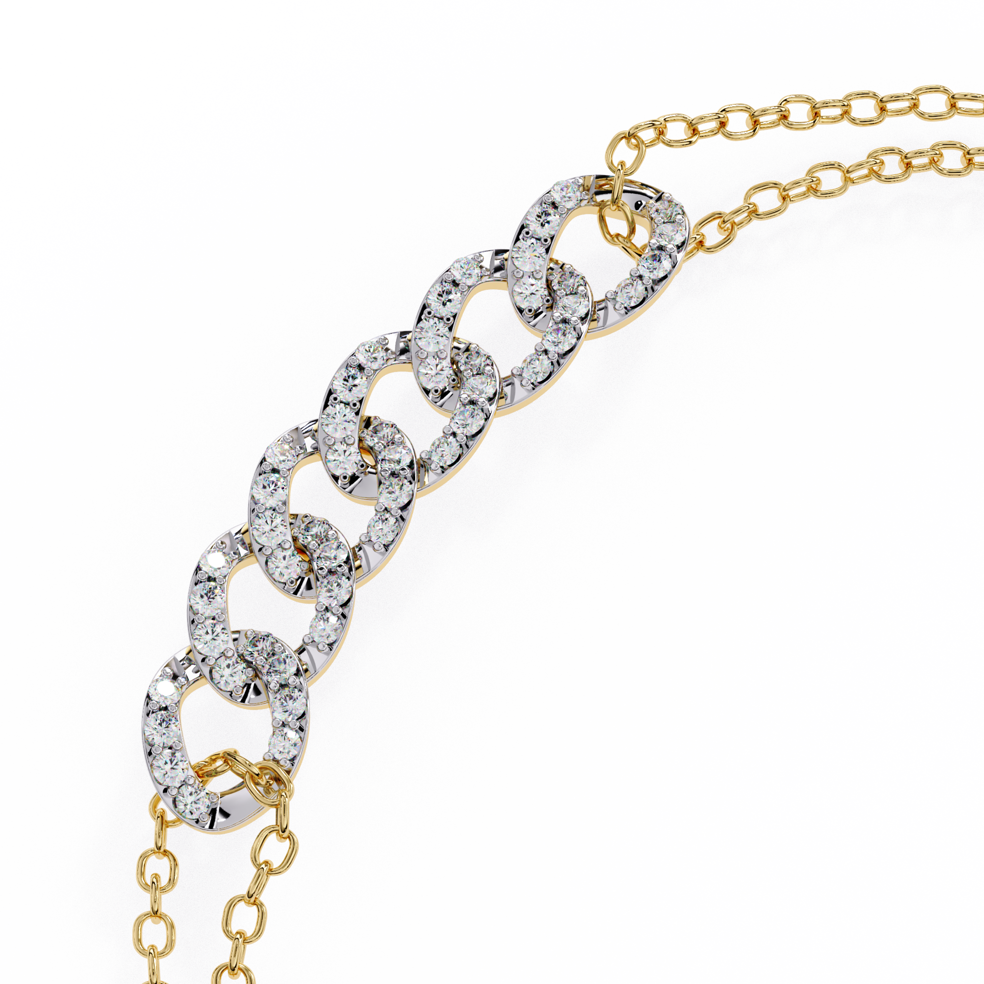 0.29 ct Ethereal Light Bracelet 9k
