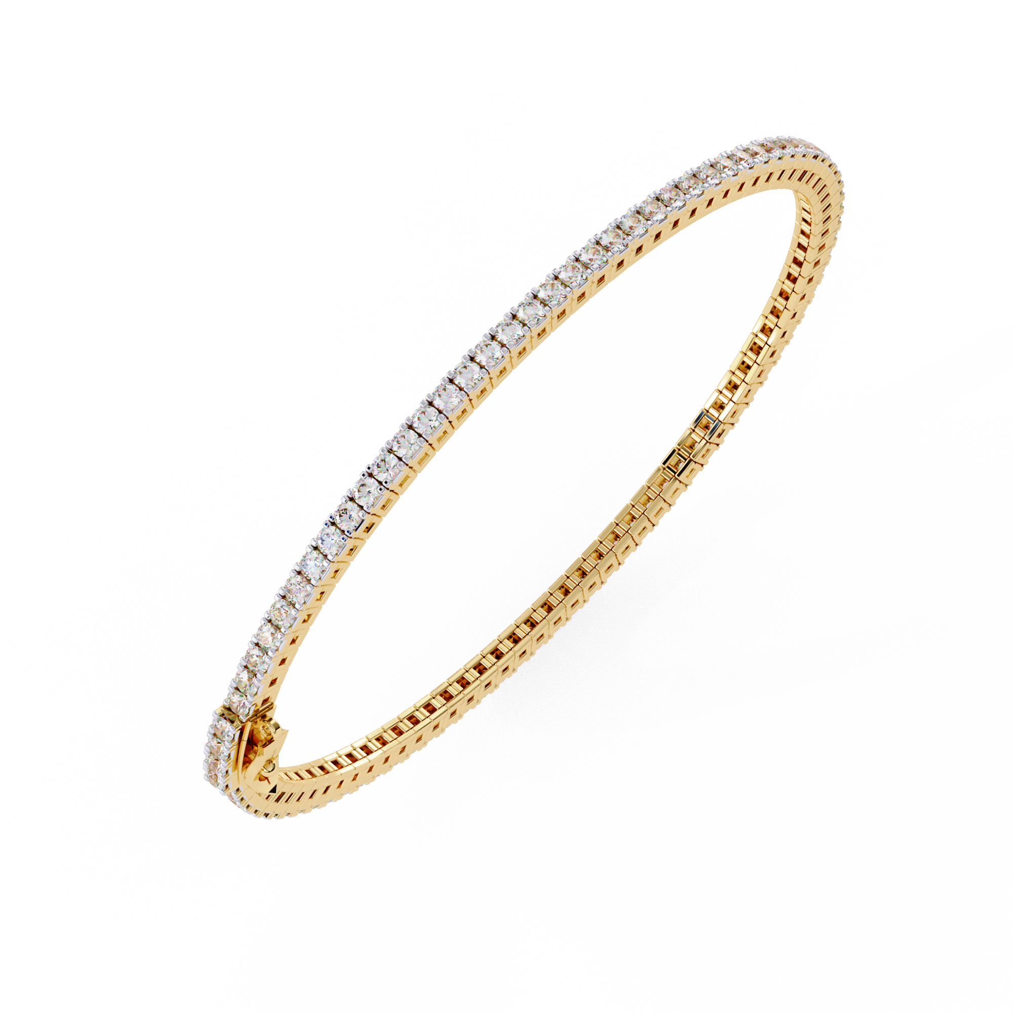 1.92 carat round bracelet