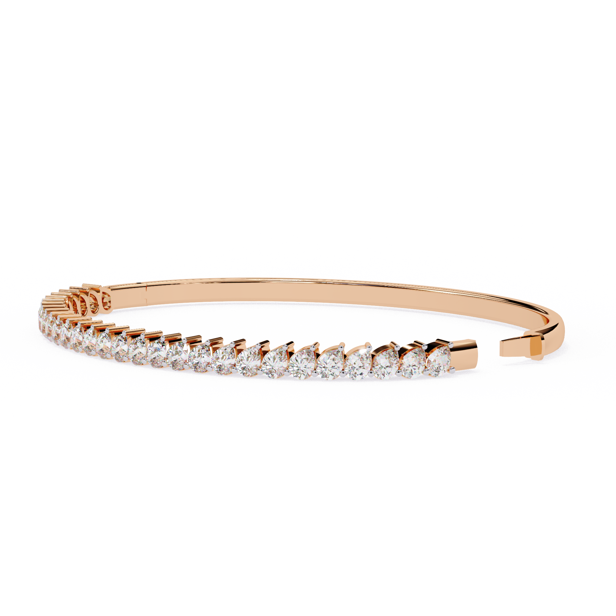 4.06 ct Aurora Flow Bracelet 9k
